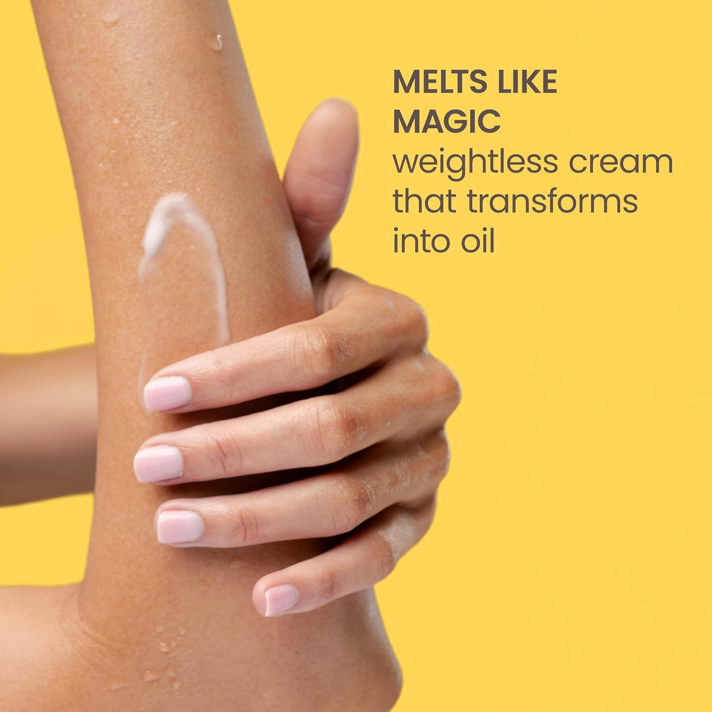 Burt's Bees Boosted Body Moisturizing Melt With a Ceramide, Niacinamide and Peptide Complex, Intense Skin Hydration, Cream-to-Oil Body Lotion Helps Support Skin Barrier, Tropical Scented, 4 oz. Tube