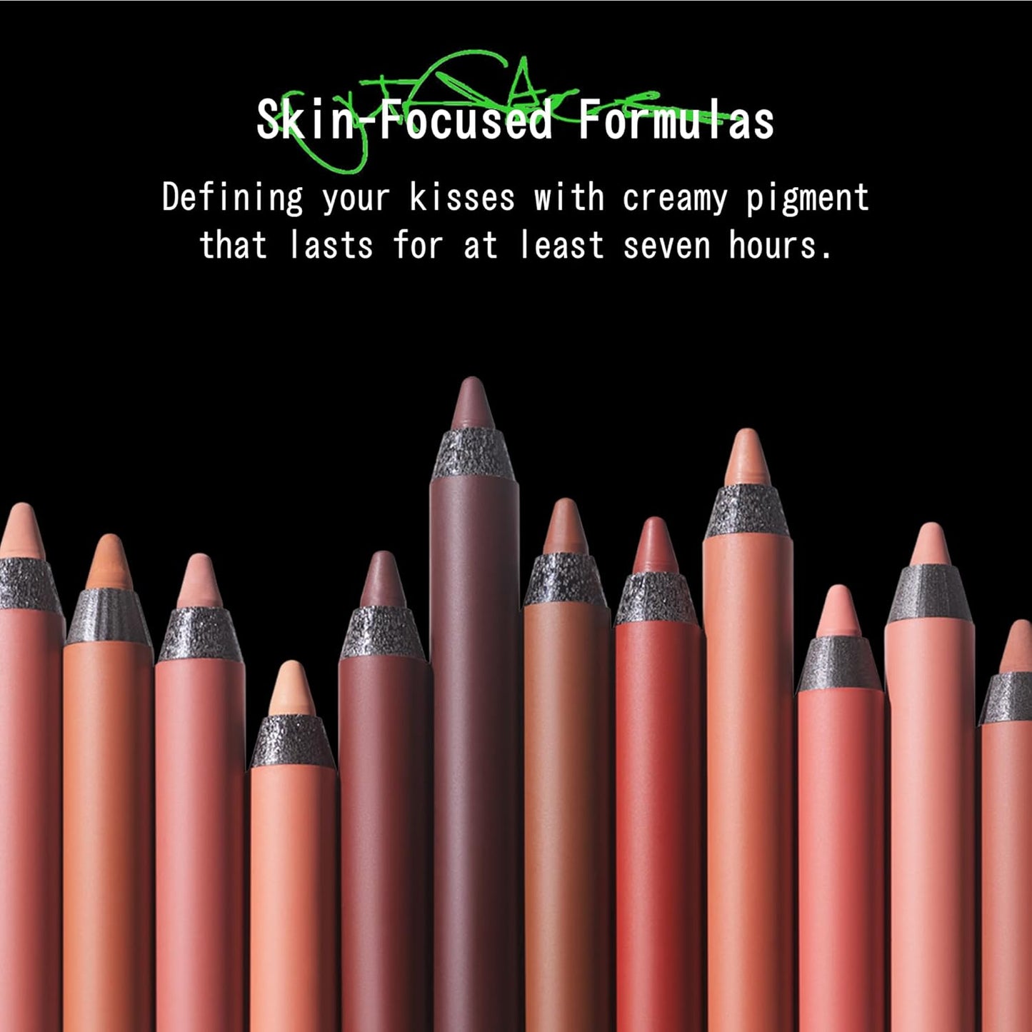 about-face Matte Fix Lip Pencil Sound The Alarm – Long-Wear, Creamy Matte Lip Liner with Hyaluronic Acid & Vitamins C & E – Vegan, Cruelty-Free, Clean Beauty – 0.042 oz (Bright Cherry Red)