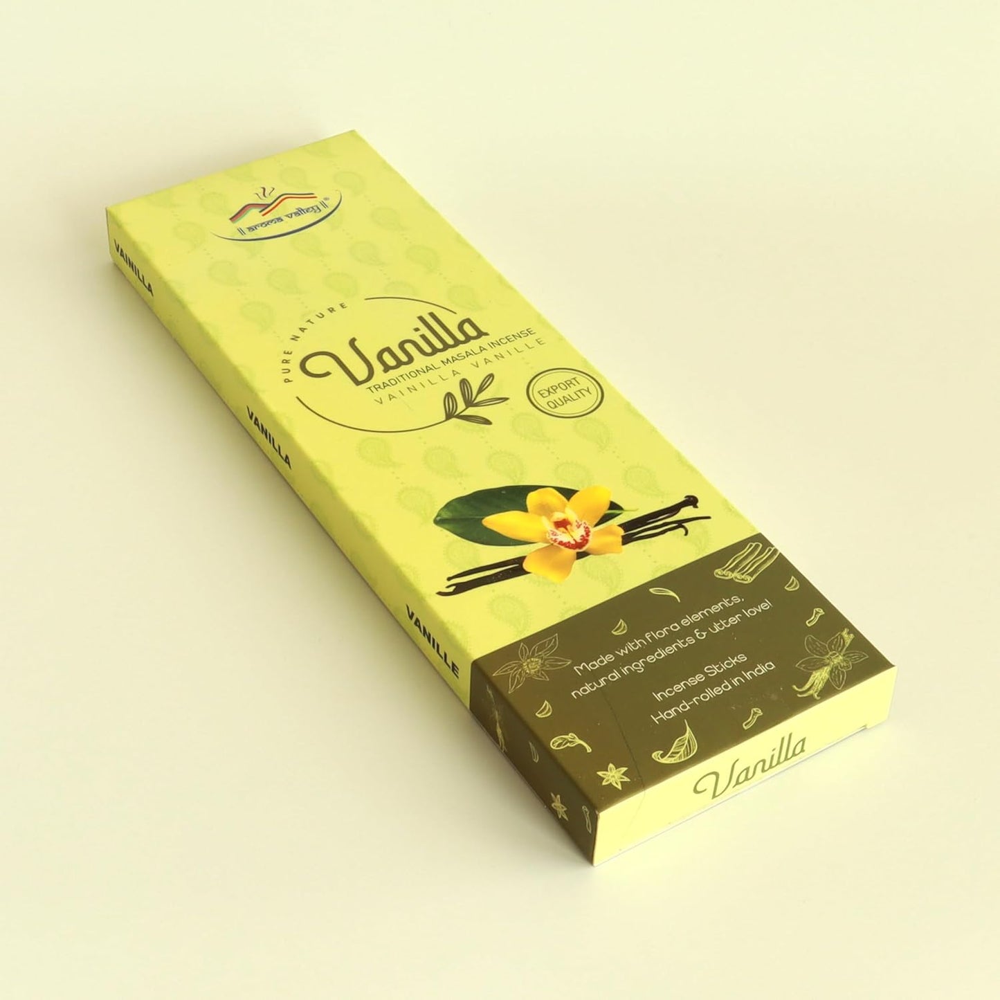 Vanilla Incense Sticks - Traditional Handcrafted Masala Incense - 40 to 50 Sticks Approx.
