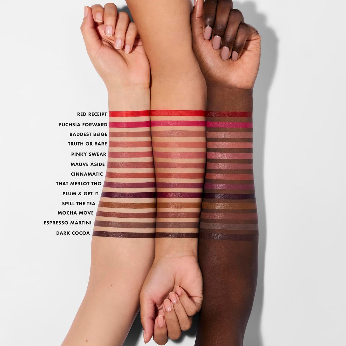 e.l.f. Cream Glide Lip Liner, Highly-Pigmented Pencil For Shaping & Sculpting Lips, Semi-Matte Finish, Vegan & Cruelty-Free, Dark Cocoa