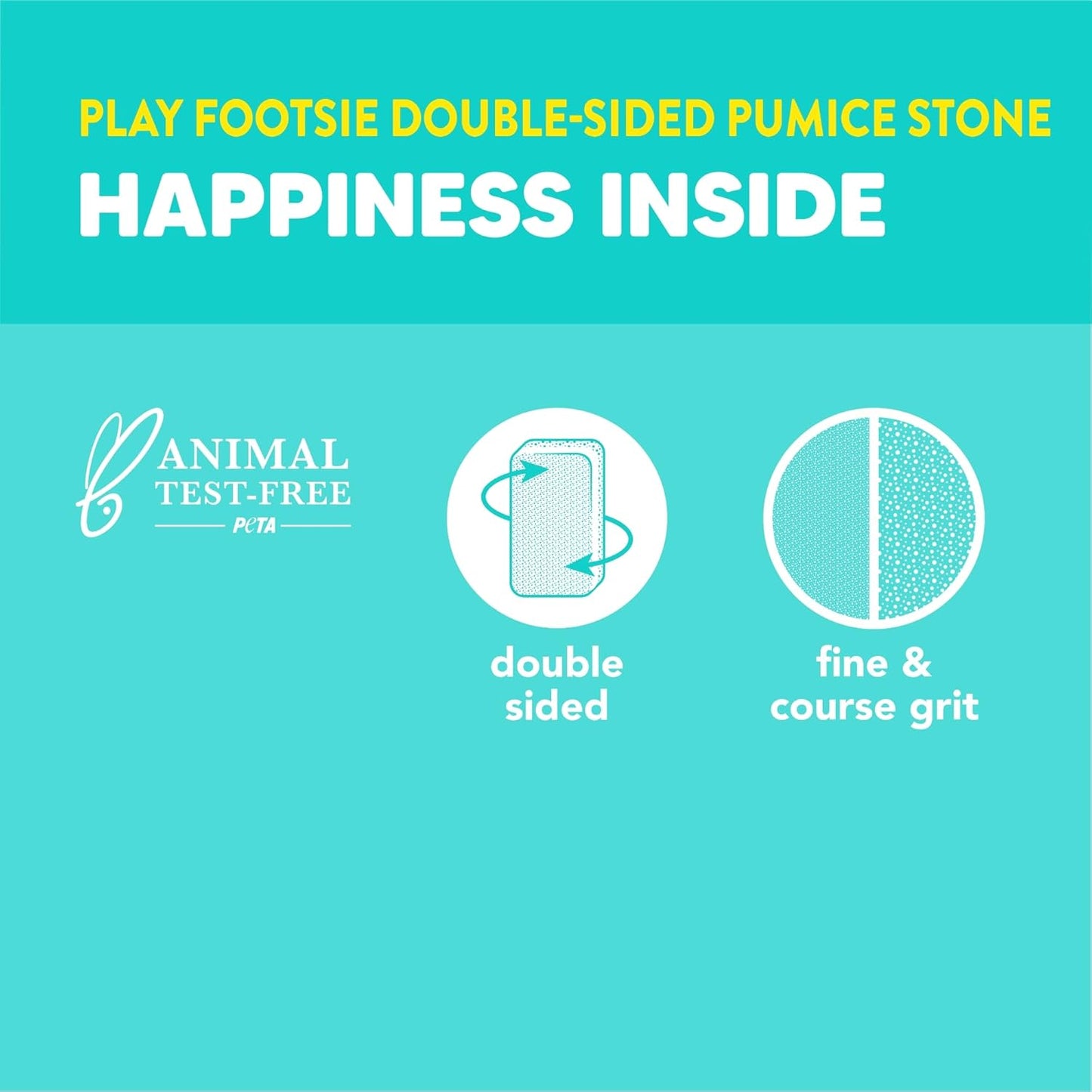 Onyx Professional 2 in 1 Pumice Stone, 100% Siliglass Callus Remover for Feet, Elbows, Knees, Dead Skin, Heels, Hands, Foot File Scrubber Exfoliator Removes Hard, Rough, Dry Skin (2 Pack)