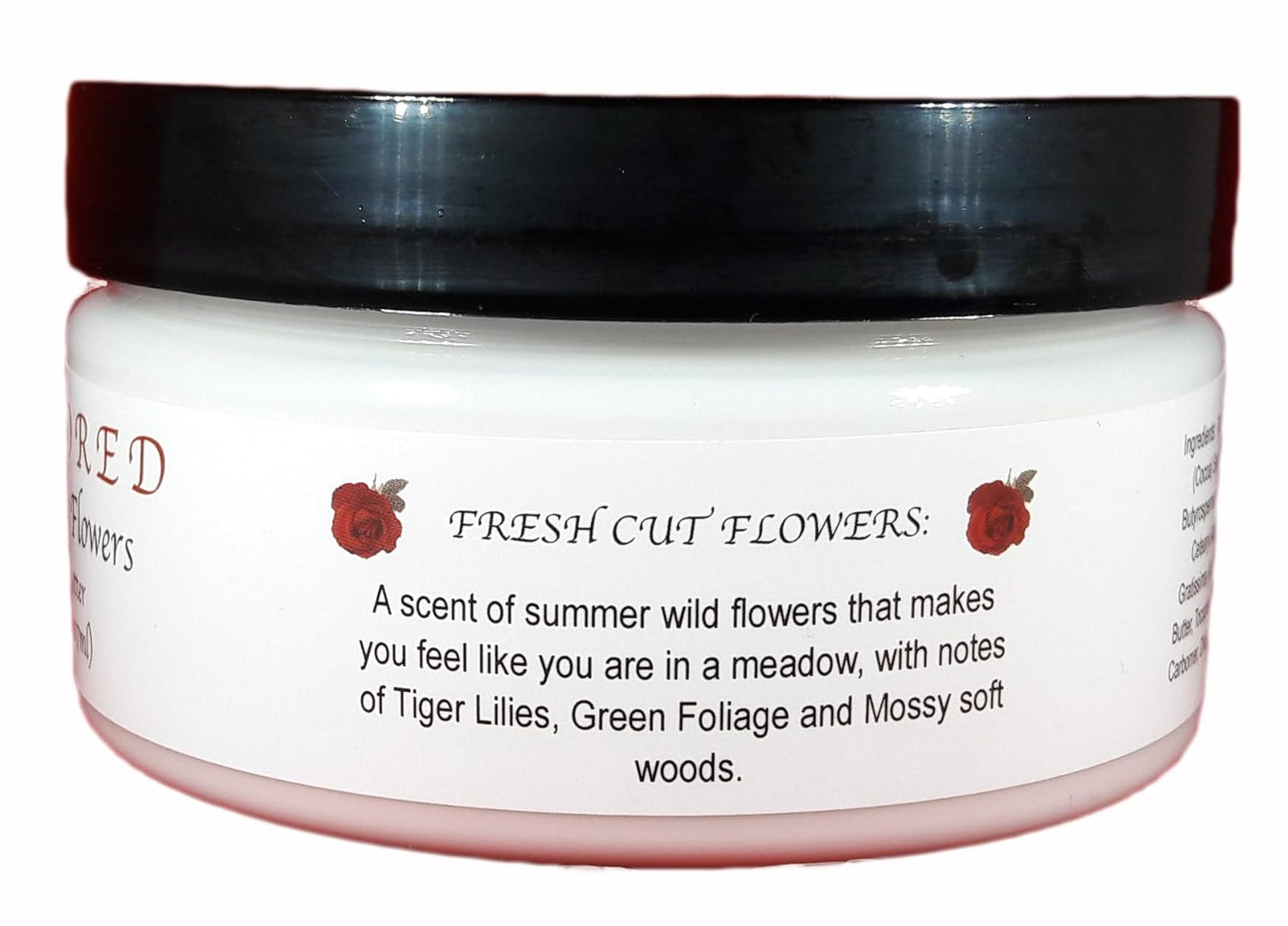 Body Butter, Fresh Cut Flowers, 8 Fluid Ounce