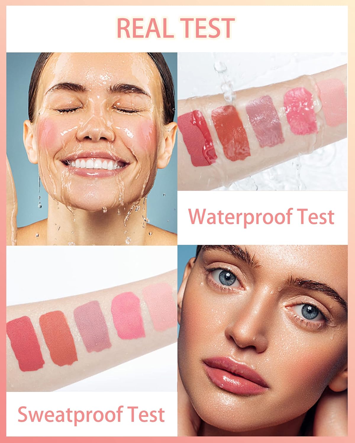 Velvet Liquid Blush Wand, Creme Blush Makeup Stick,Blush Beauty Makeup Dual Use for Cheeks & Lips, Long-Wearing,Dewy Finish,Skin Tint Blush, Contour Blush Wand,Thanksigiving Gift for Women-05