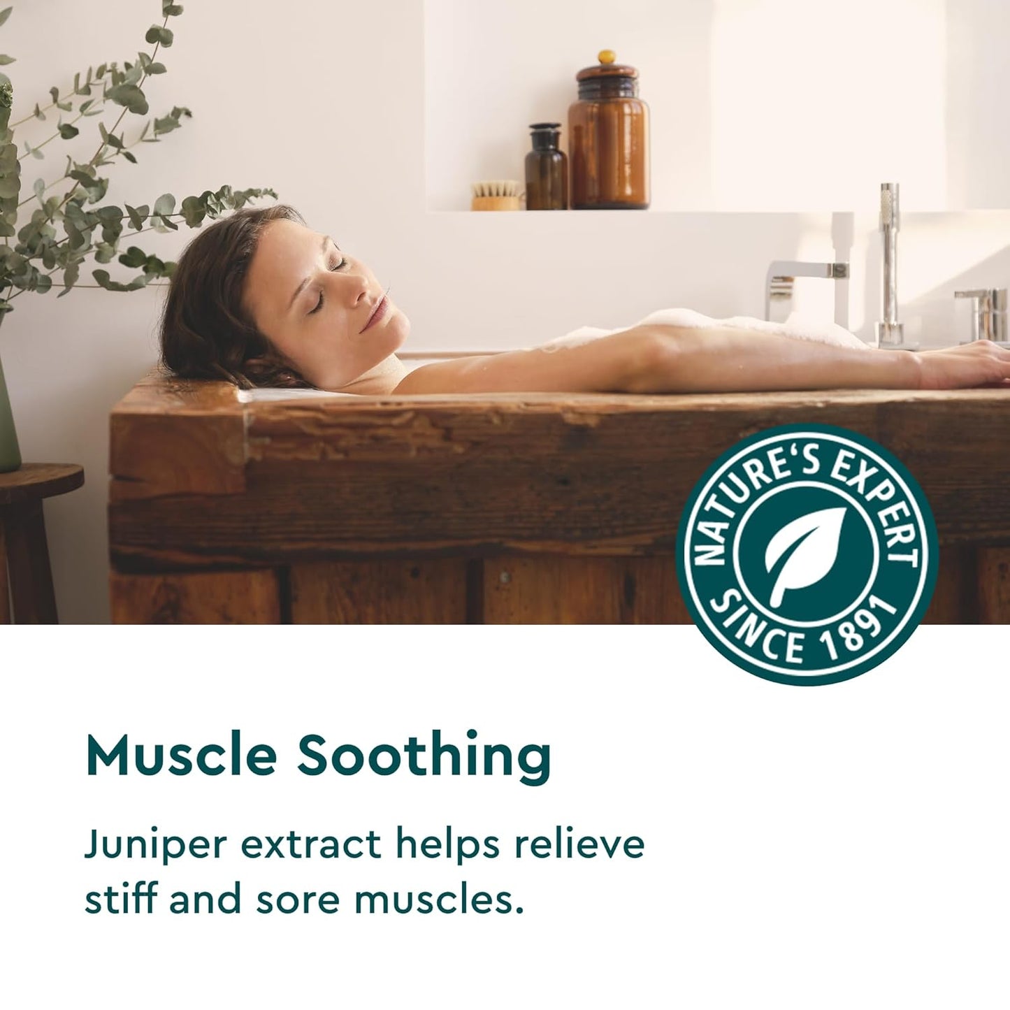 Kneipp Stiff & Sore Juniper Mineral Bath Salt with Wintergreen & Rosemary - 17.6 oz - Up to 10 Baths