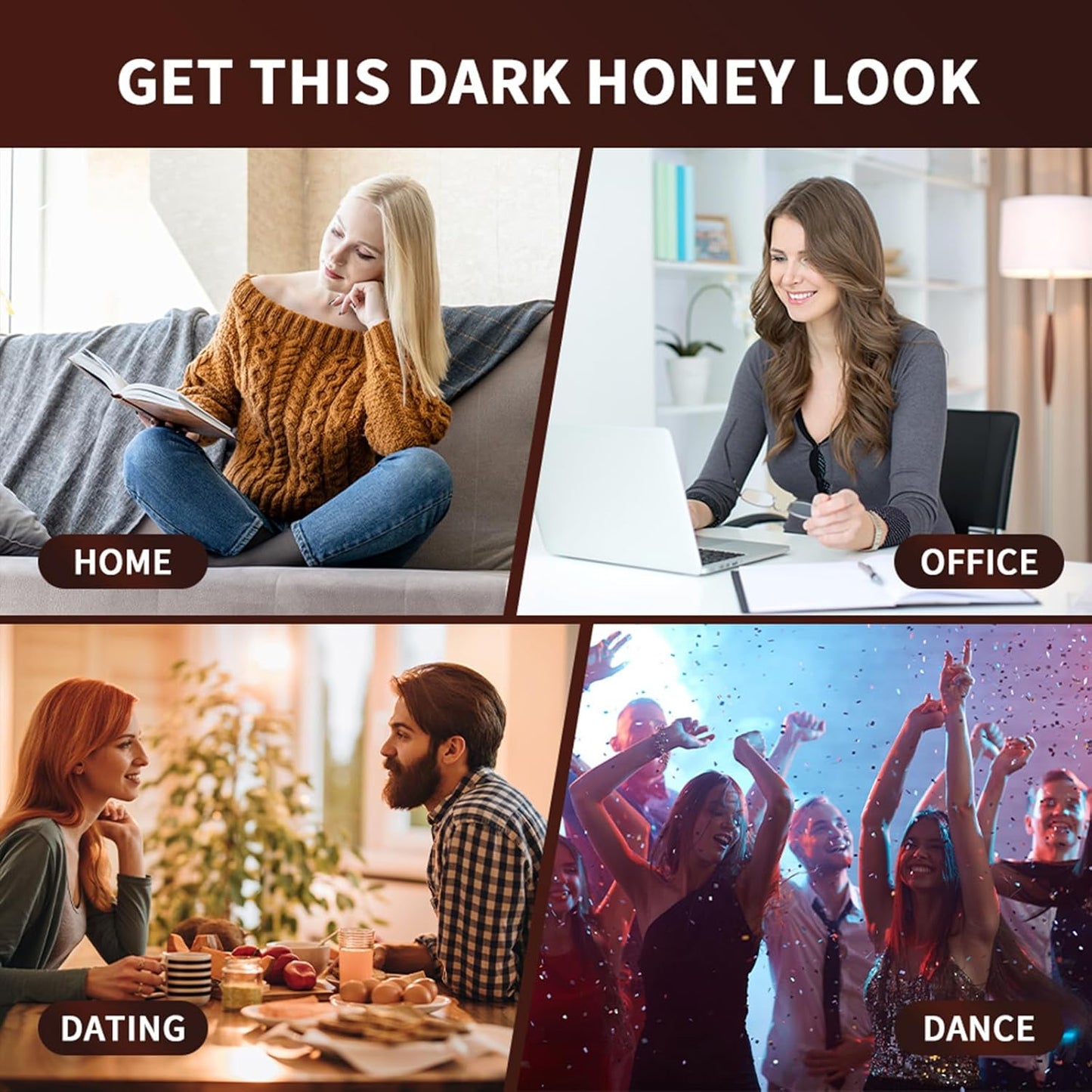 Black Honey Lip Balm, Lip Tinted, Moisturizing Lip Care for Soft Smooth Lips, Long Lasting Hydration, Natural Ingredients Nourishing Formula for Dry Lips (2PCS Black Honey, Large)