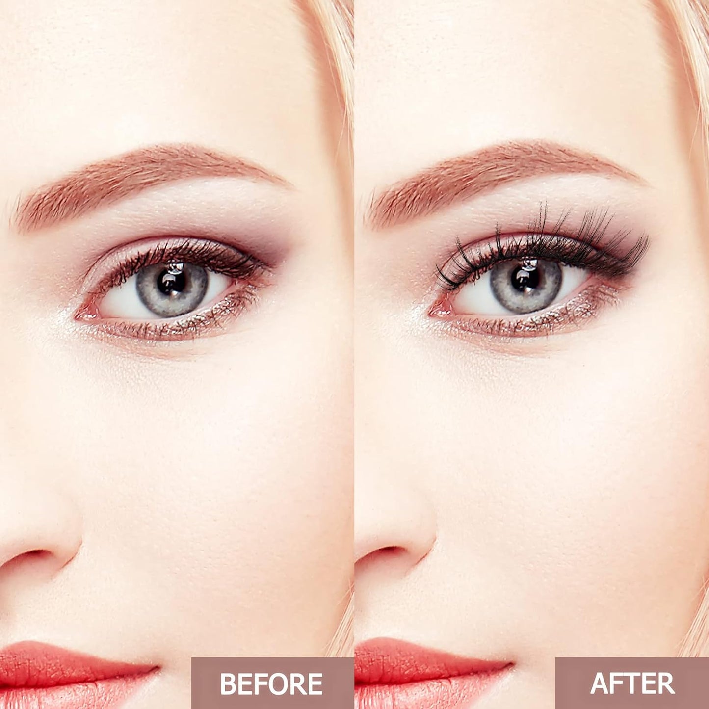 QUEWEL Cluster Lashes 72 Pcs Wide Stem Individual Lashes C/D Curl 8-16mm Length DIY Eyelash Extension False Eyelashes Soft for Personal Makeup Use at Home (Fluffy02-D-12)