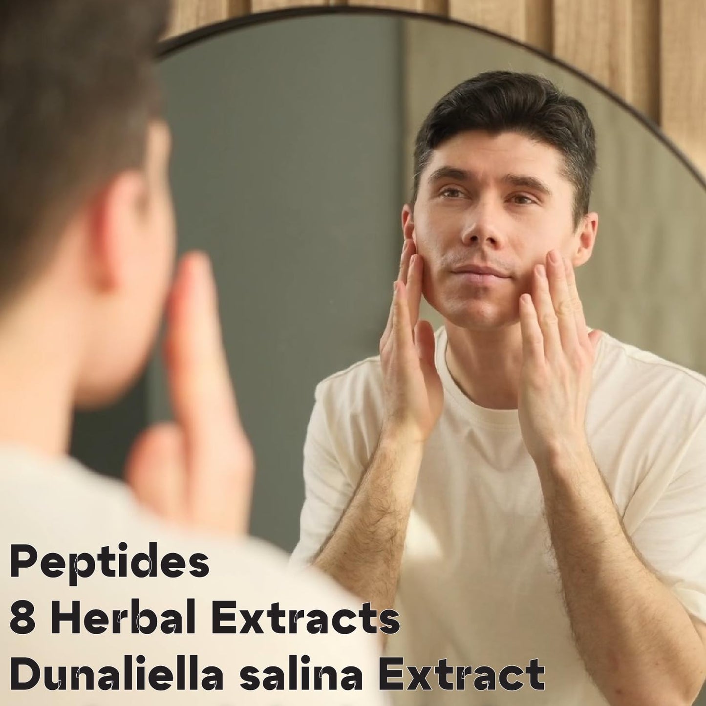 Titan Anti-Aging Mens Eye Cream – Mens Dark Circles Under Eyes Treatment – Eye Bags Treatment for Men – Puffy Eyes Treatments for Men – Peptides, HA, Herbal Extracts –All Skin Types–Unscented