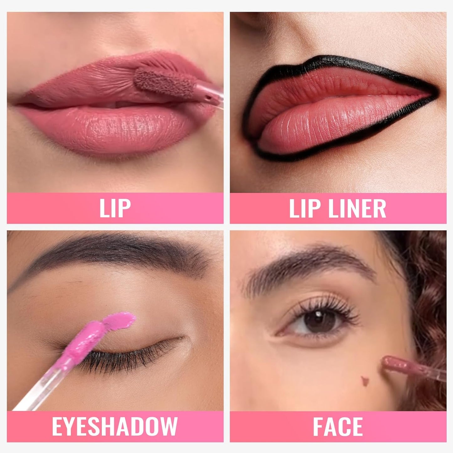 Oulac Red Matte Liquid Lipstick for Women, Long Lasting Lipstick Waterproof Lip Stain, No Transfer, Creamy High Pigmented Formula with Rose Oil, Vegan & Cruelty-Free MS07