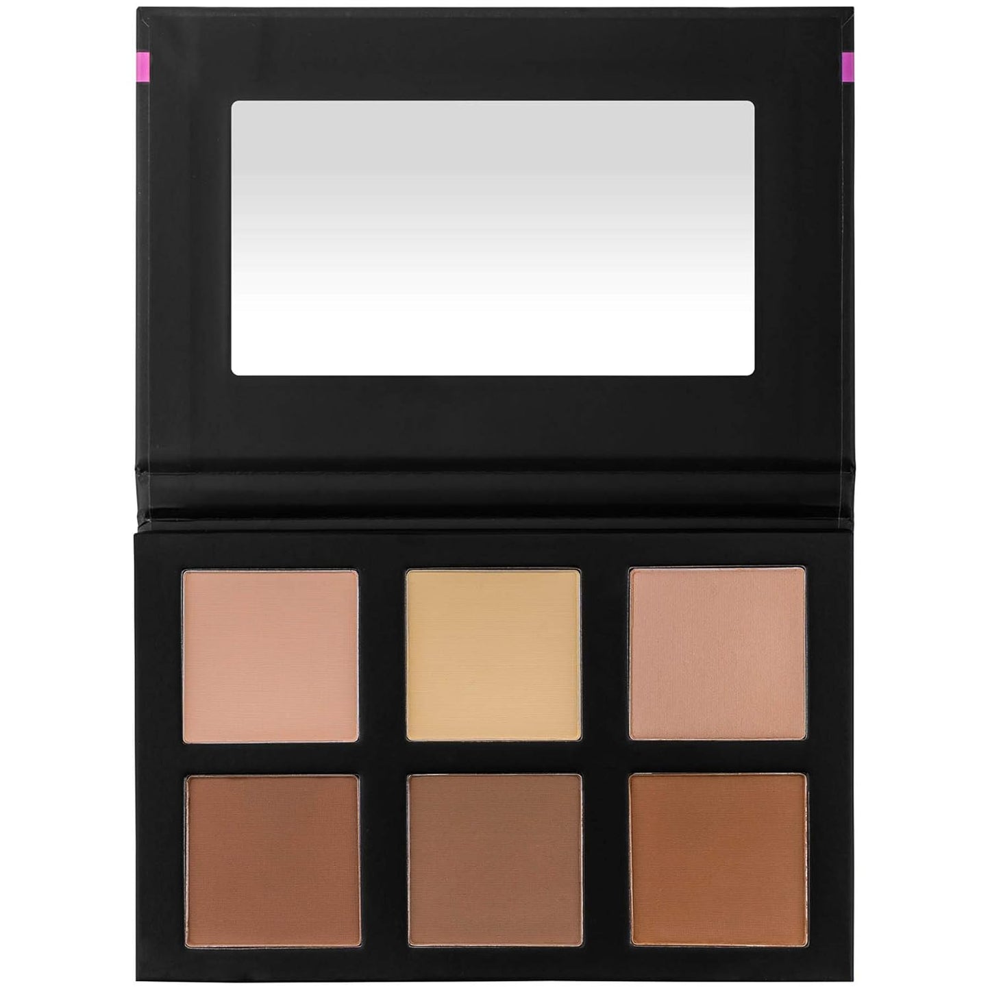 SHANY Powder Contour & Highlight Makeup Palette with Mirror - 6 Color Contour Palette - CONTOUR
