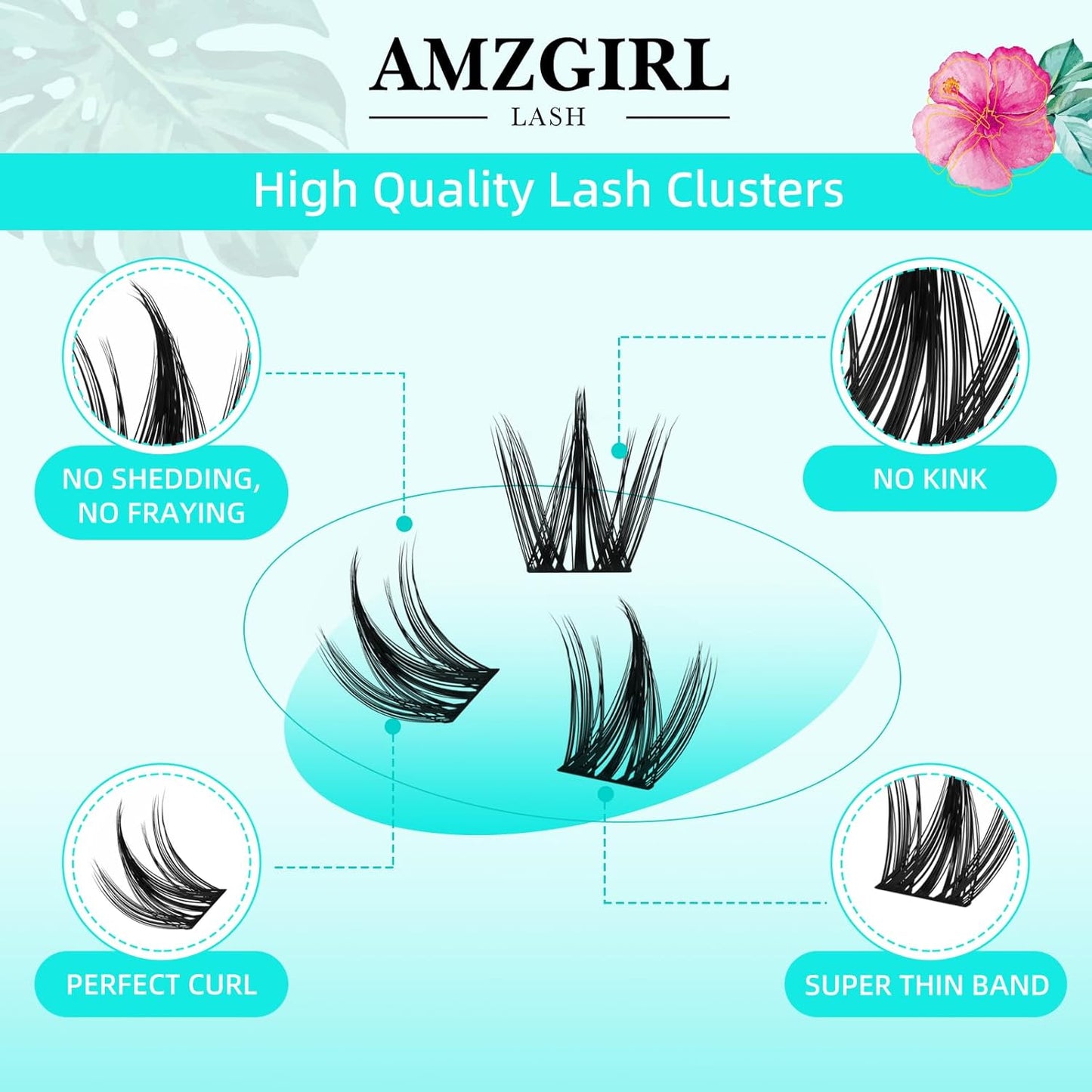 Lash Clusters Manga 140Pcs Eyelash Cluster Wet Look Ultra-Thin Lash Band Eyelashes Extensions Spiky Anime Wide Span Lashes(Puppy,C-Mix10-18mm)