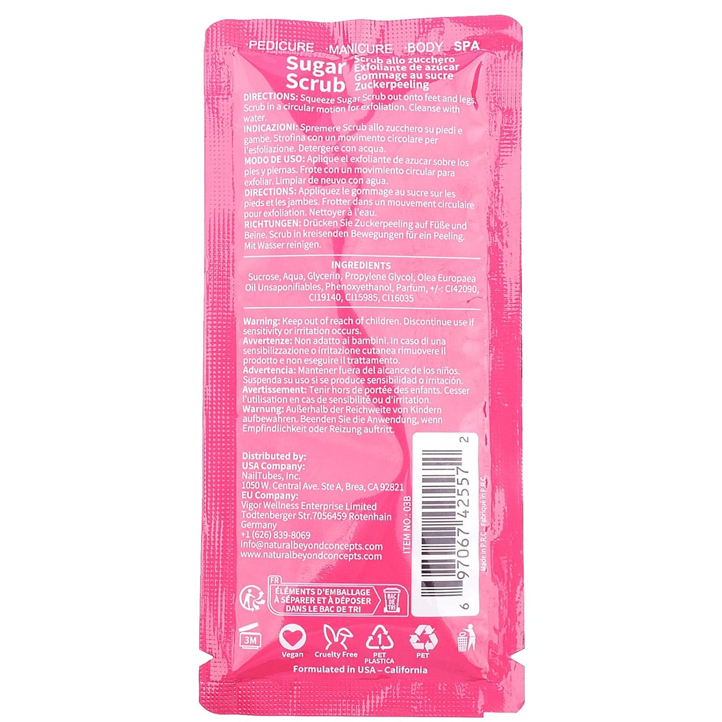 Pedicure Kit Foot Soak Set: Bubble Salt, Sugar Scrub, Massage Mask, Massage Lotion in a Box, 4 Step Foot Spa Kit for Dry Feet and Tired Feet（1 Set Rose