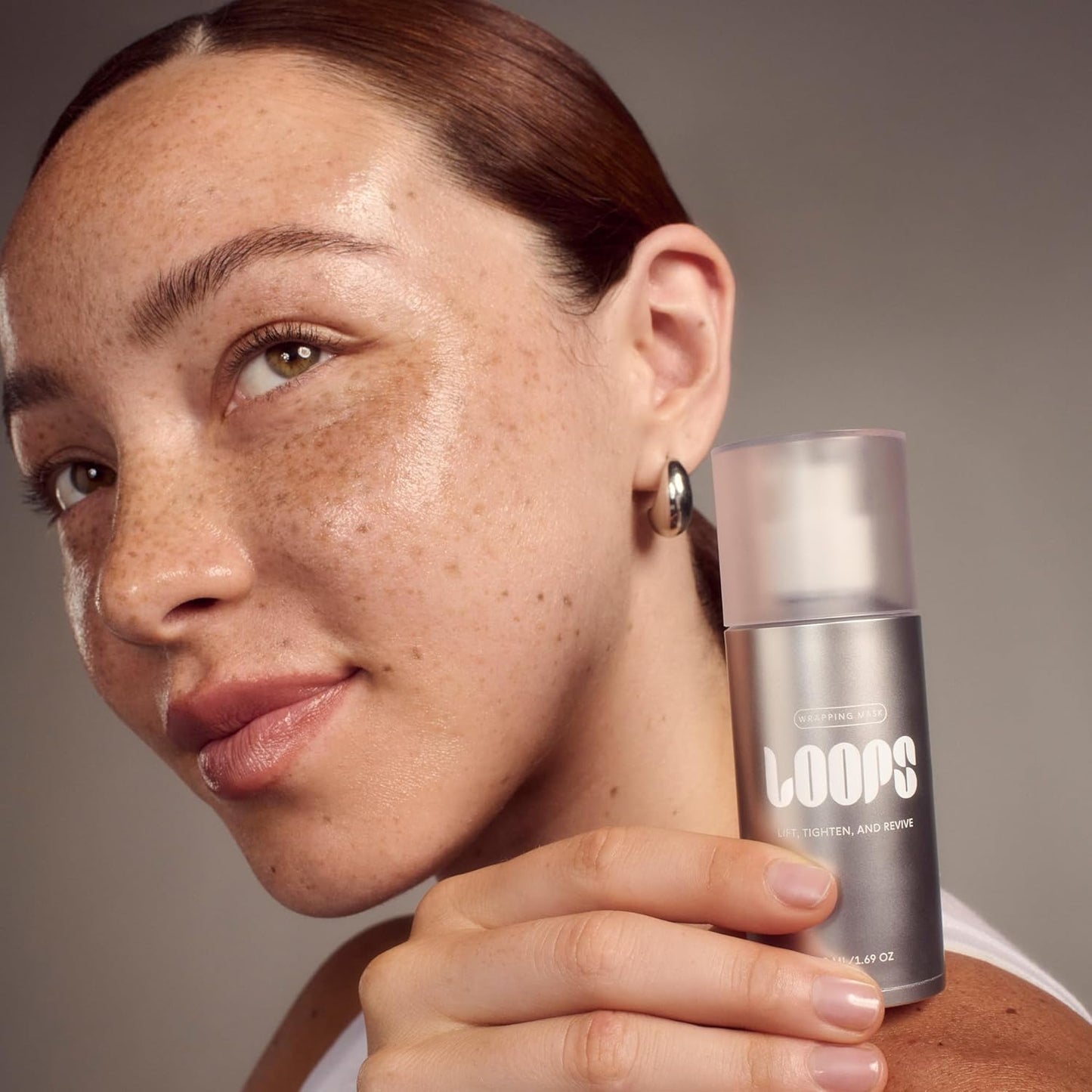 LOOPS Wrapping Mask - Lifts and Firms Skin - Anti-Aging Skincare - Collagen Face Masks - Skin Tightening Facial - Collagen Night Wrapping - Collagen's Mask's Overnight - Overnight Face Mask