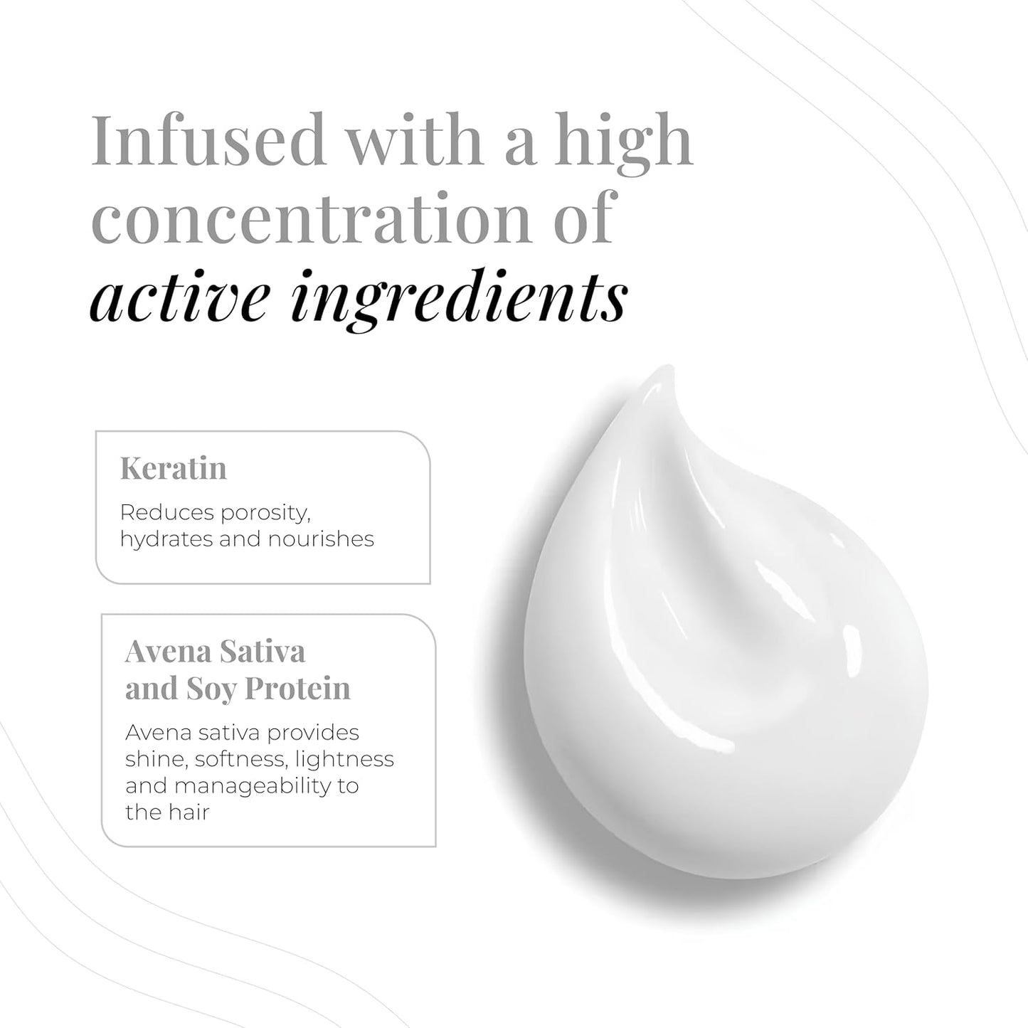 Expert Hair Sensation Keratin Hair Treatment Brazilian 100ml + Deep Cleansing Shampoo 30ml - Anti Frizz, Brazillian Smoothing Keratin- Keratina Para Alisar El Pelo, Emulsion Zero Alisado –Complete Set