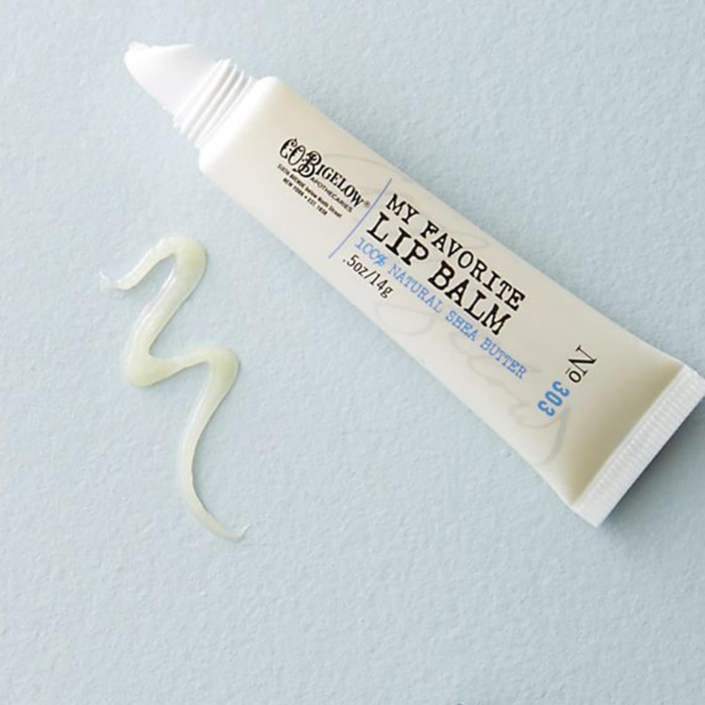 C.O. Bigelow Assorted Lip Balm Tubes Trio, Rose Salve, My Favorite Lip Balm, & Mentha Shine, Pack of 3 Lip Care Set, 0.5 oz