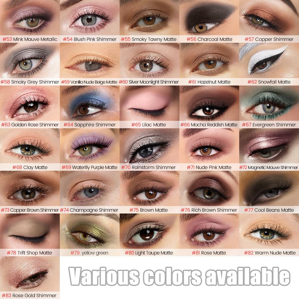 evpct Yellow Green Shimmer Cream Eye Shadow Sticks Brightener Pencils for Women, Green Silky Eyeshadow Applicator Stick Pen Waterproof, Blendable Crease-Proof Stick Eyeshadow Shimmer Eye Makeup 79