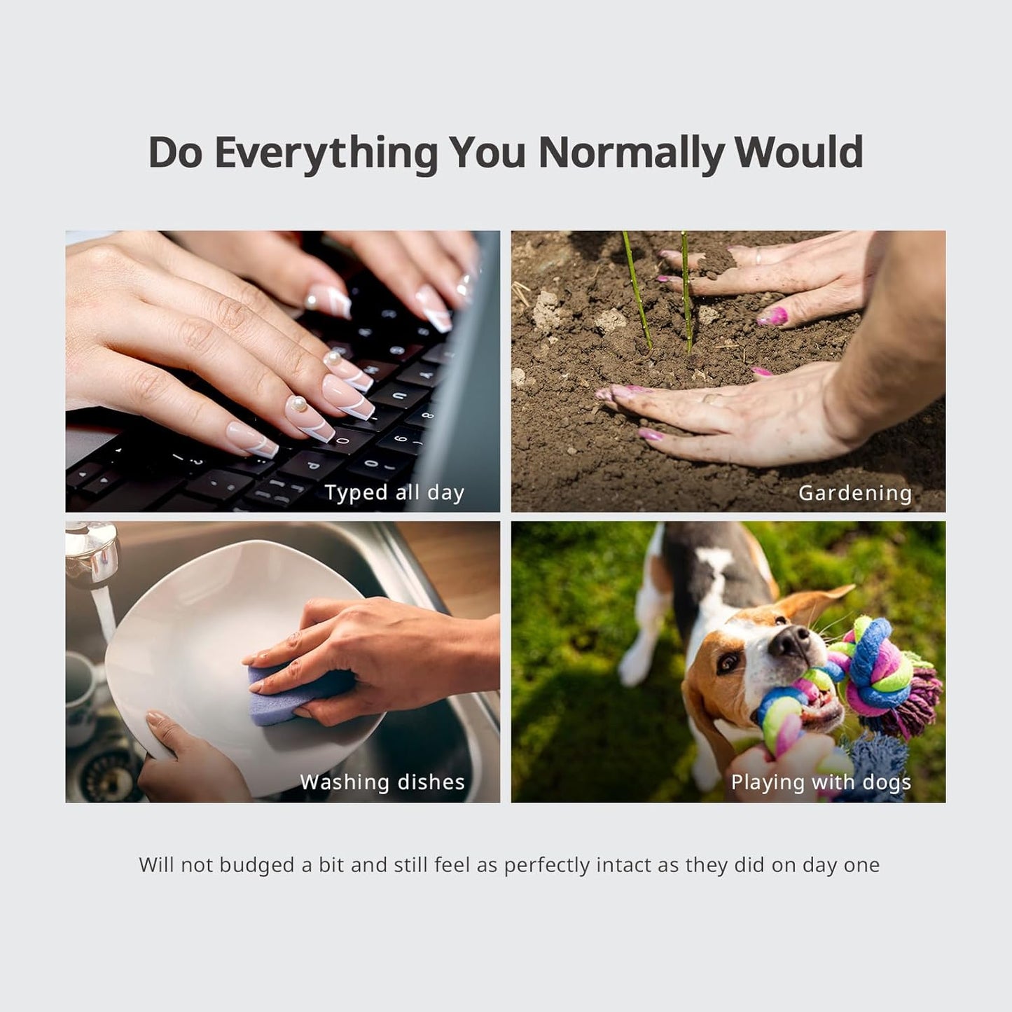 BTArtbox Press On Nails Short - Lamp-Curable Sparkly Almond Press On Nails with Glue for Women, Semi-Transparent Soft Gel Glue On Nails in 16 Sizes - 32 Stick On Nails Kit, Citrine Glow