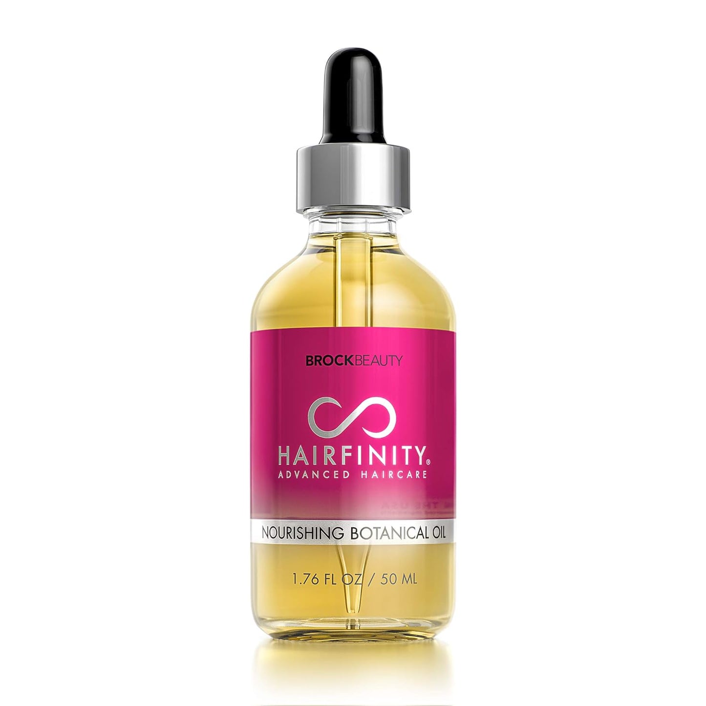 Hairfinity Botanical Hair Oil with Rosemary - Growth Treatment for Dry Damaged Hair and Scalp with Jojoba, Olive, Sweet Almond Oils - Silicone and Sulfate Free 1.76 oz