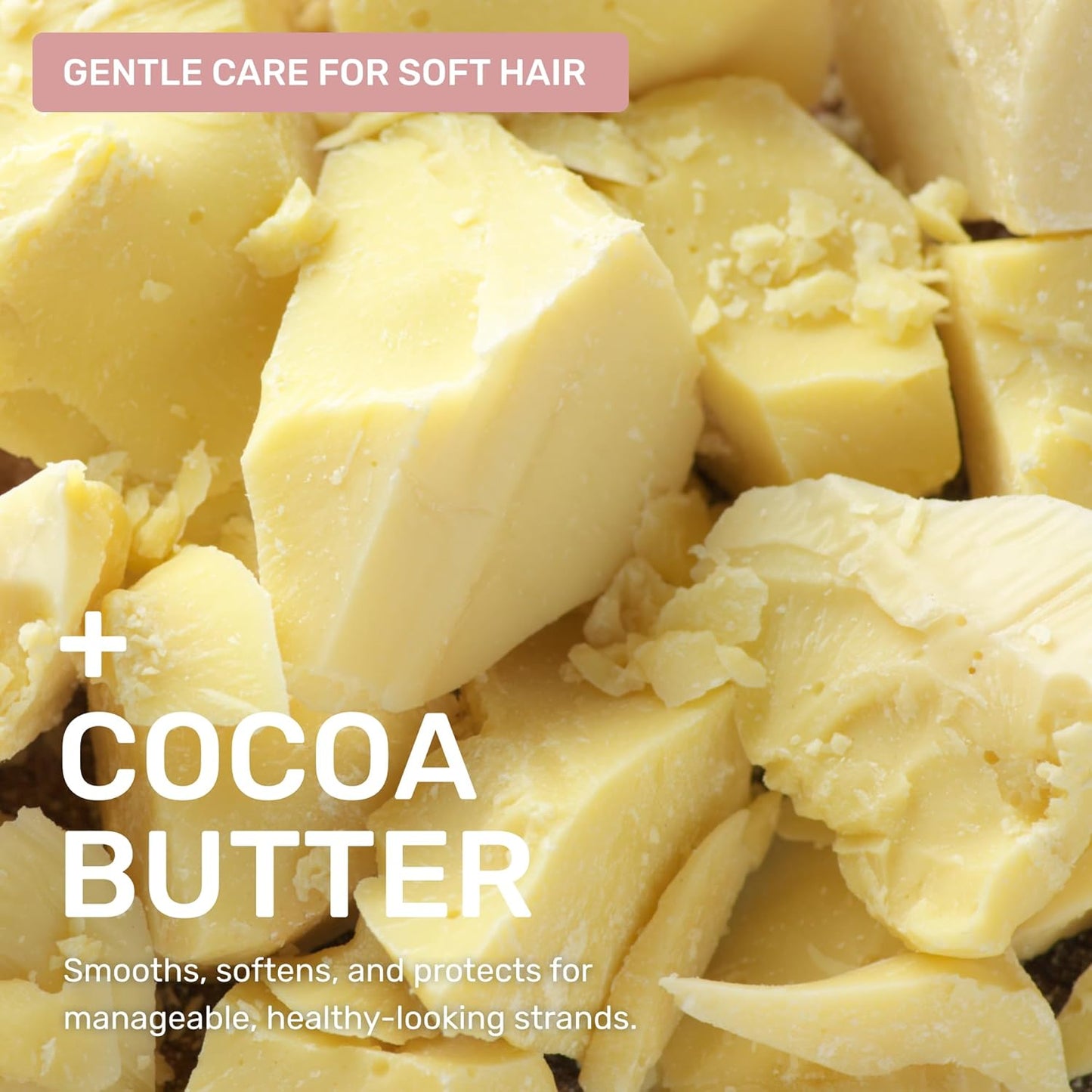 Ethique Gentle Unscented Shampoo Bar with Cocoa Butter - Plastic-Free, Cruelty-Free, Vegan, 3.88 oz - Formerly Bar Minimum