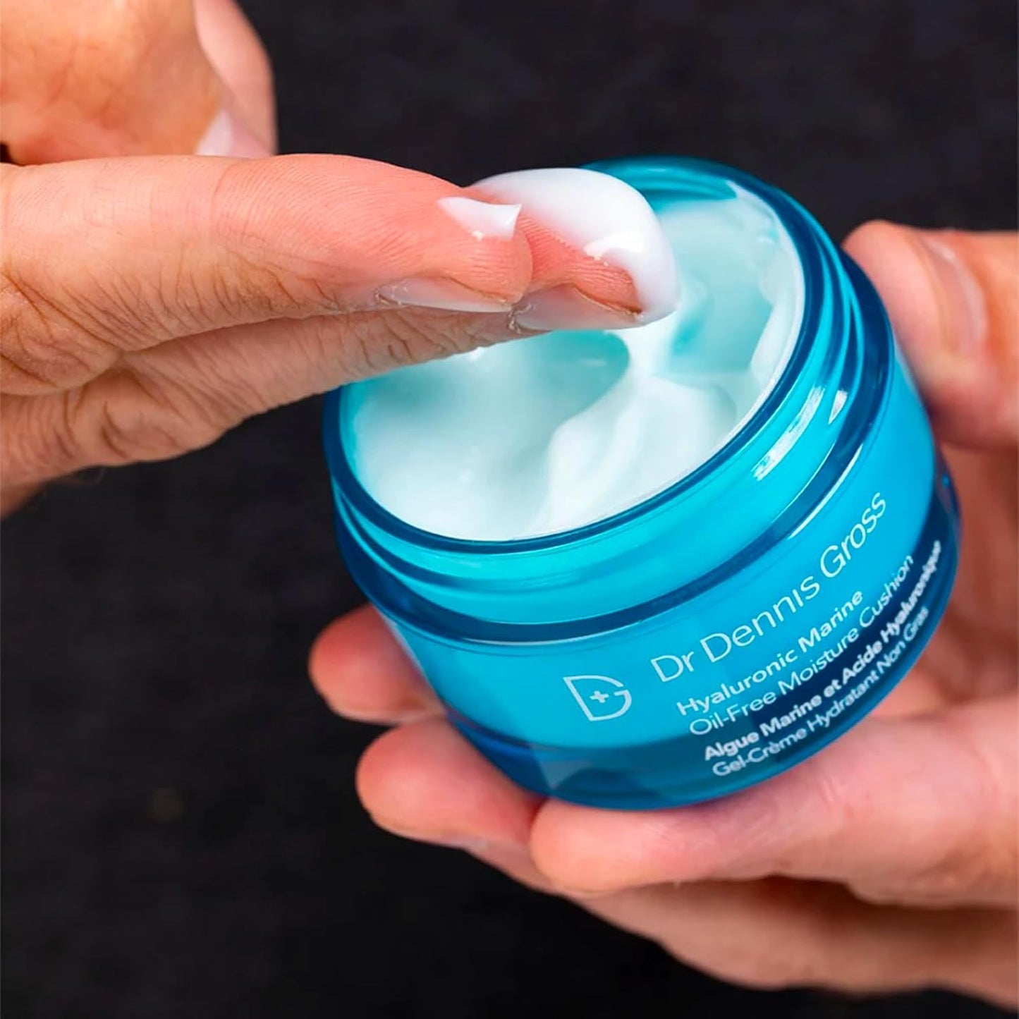 Dr Dennis Gross Hyaluronic Marine™ Oil-Free Moisture Cushion: for Dull, Dehydrated or Dry Skin, 2 fl oz