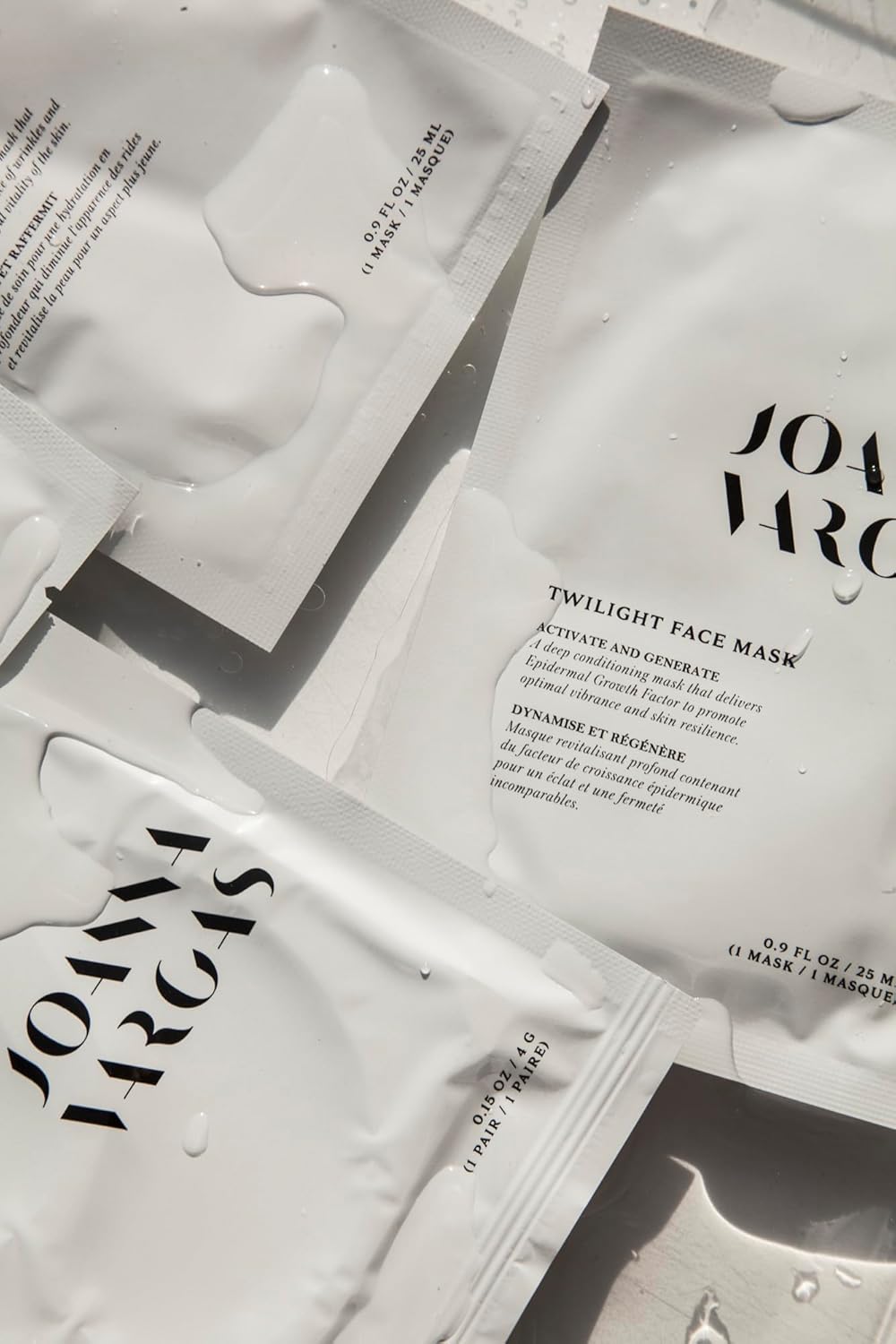 Joanna Vargas Twilight Face Mask - Hydrating Face Masks with Epidermal Growth Factor & Niacinamide - Soothing Facial Masks for Women - Repairing Sheet Mask for Enhanced Skin Barrier - Single Sheet