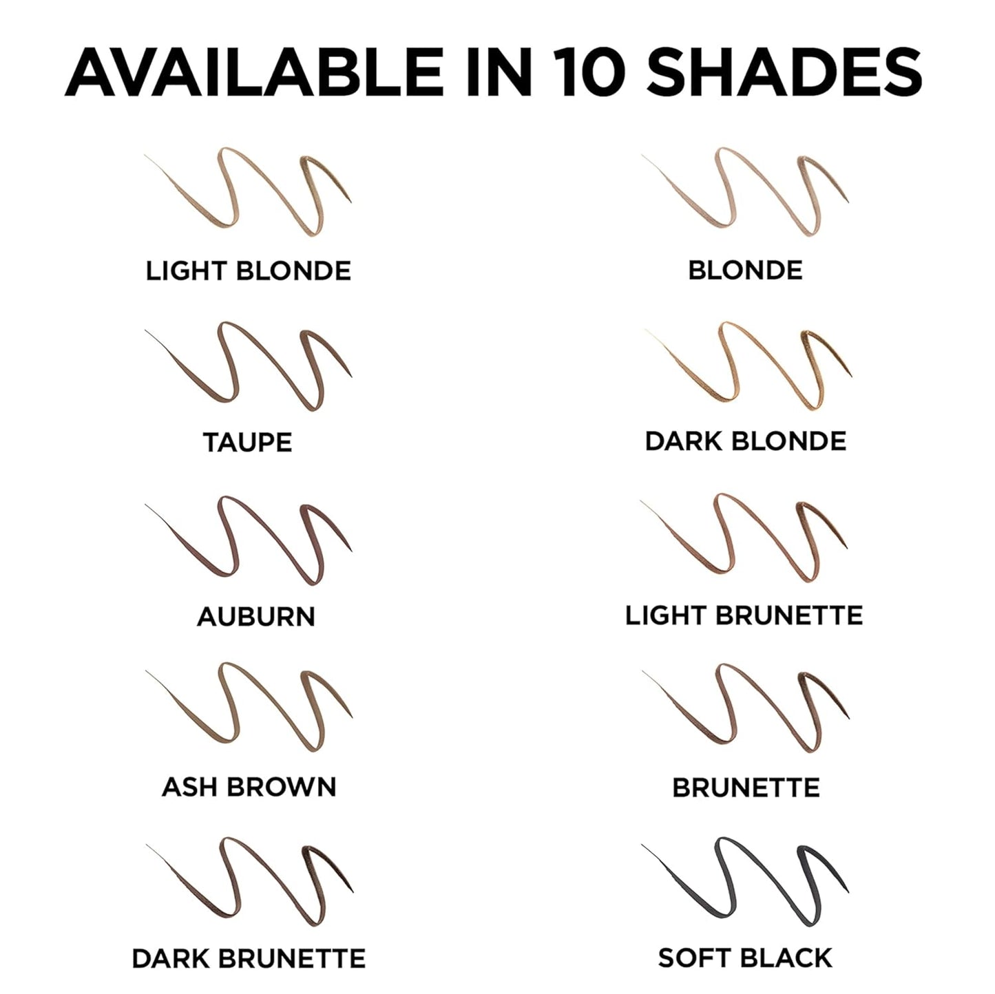 L'Oreal Paris Makeup Brow Stylist Definer Waterproof Eyebrow Pencil, Ultra-Fine Mechanical Pencil, Draws Tiny Brow Hairs and Fills in Sparse Areas and Gaps, Taupe, 0.003 Oz