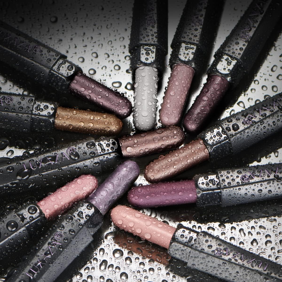 10PCS Eyeshadow Stick, Shimmer And Matte Brown Metallic Cream Eyeshadow Pencil Crayon with Smudge-proof & Waterproof, Eye Brightener Stick, Ideal Gift for Women - Cocoa Crush