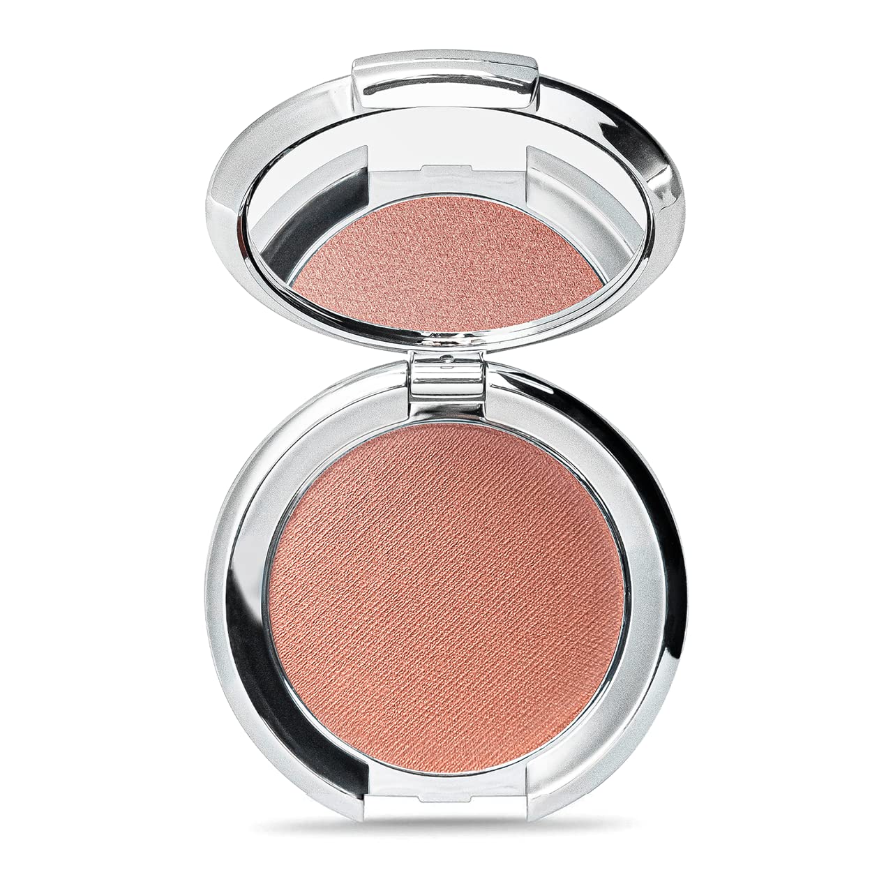 Nude Envie - Powder Blush - Silky Texture & Easy Application - Pigmented Long-Lasting Shimmer Finish - Infused With Crushed Pearls - Mirror Compact - Vegan, Paraben-Free & Cruelty-Free - Enchant