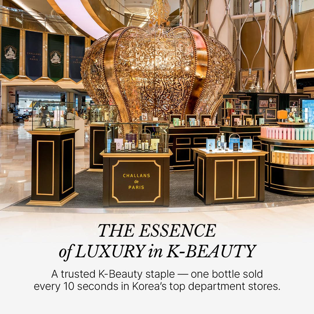 [CHALLANS de PARIS] Cushion de Lunar Excellence Foundation – 21 Bright Ivory | Long-Wear, Buildable Coverage, Lightweight Airy Fit, Hydrating Glow, SPF 40 PA+++