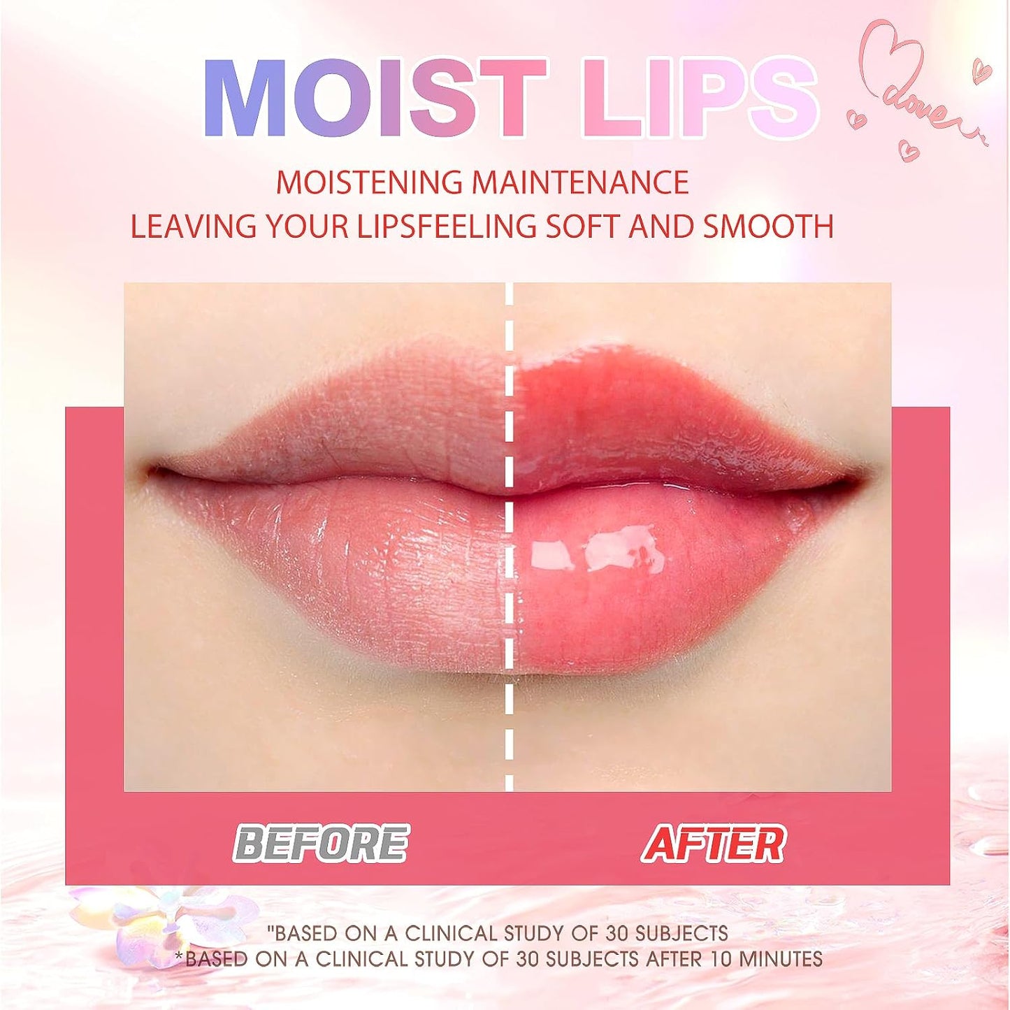 LANGMANNI Moisturizing Lip Oil,No-Sticky Lip Gloss Lip Balm Lip Care,Fruit Flavoured Lip Oil For Dry Lip's Moisturizing Hydrating And Nourishing ((Raspberry))