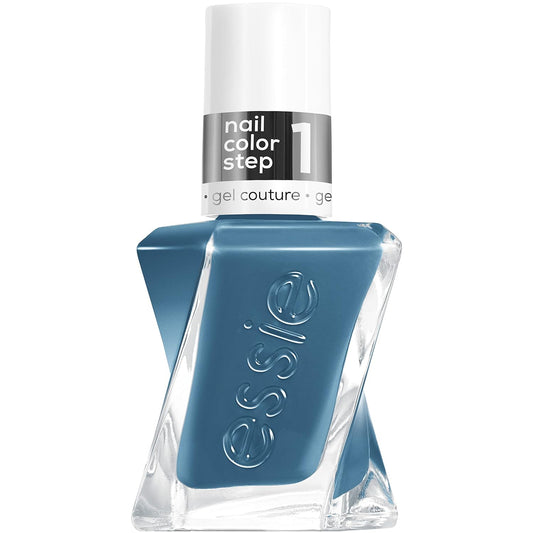 essie gel couture, Long-Lasting Nail Polish, 8-free Vegan, Fashion Freedom, Blue, Cut Loose, 0.46 fl oz