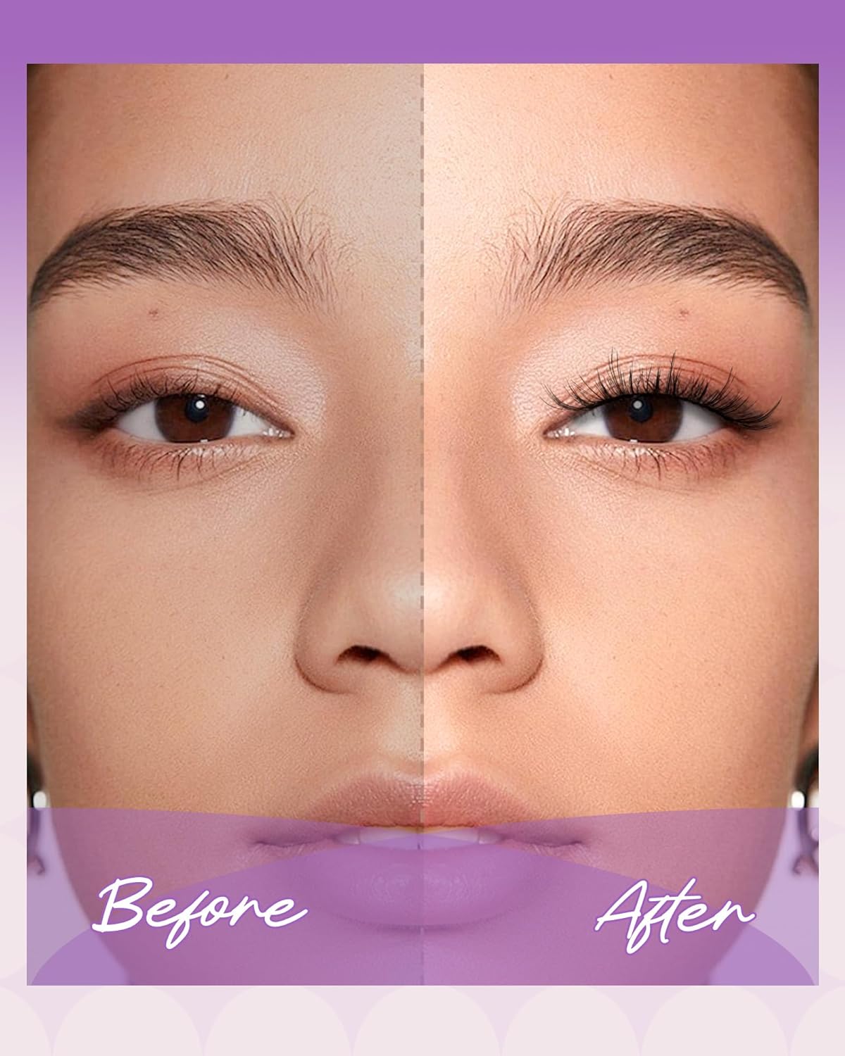 BEYELIAN Magnetic Eyelashes with Applicator Kit, Reusable Natural Look False Lashes, No Glue Needed Soft Magnetic Lashes for Eye Magnetic-102 (Lightweight & Comfortable)