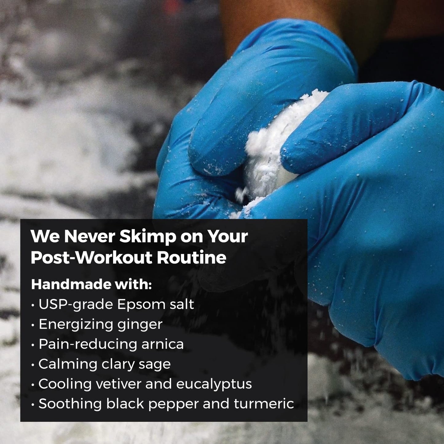 Epsom Salt Bath Bombs with Arnica: Muscle Recovery Bath Soak for Pain & Tension with Turmeric,Clary Sage, Eucalyptus| Magnesium Bath Bombs| Transdermal Bath Soak for Muscle Pain, Muscle Rehab 4 Pack