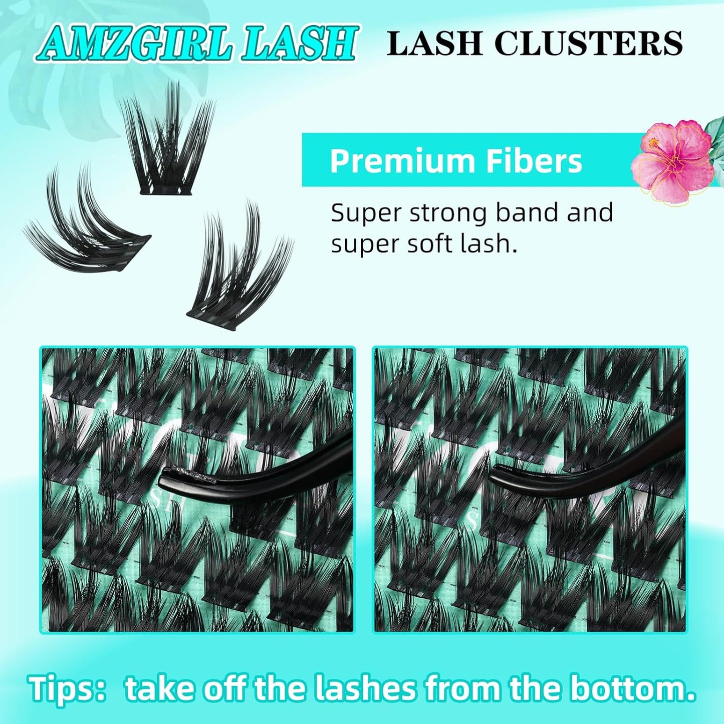 Lash Clusters Wet Look 168Pcs Eyelash Cluster Ultra-Thin Lash Band Eyelashes Extensions Spiky Anime Wide Span Lashes(Orchid,D-14mm)