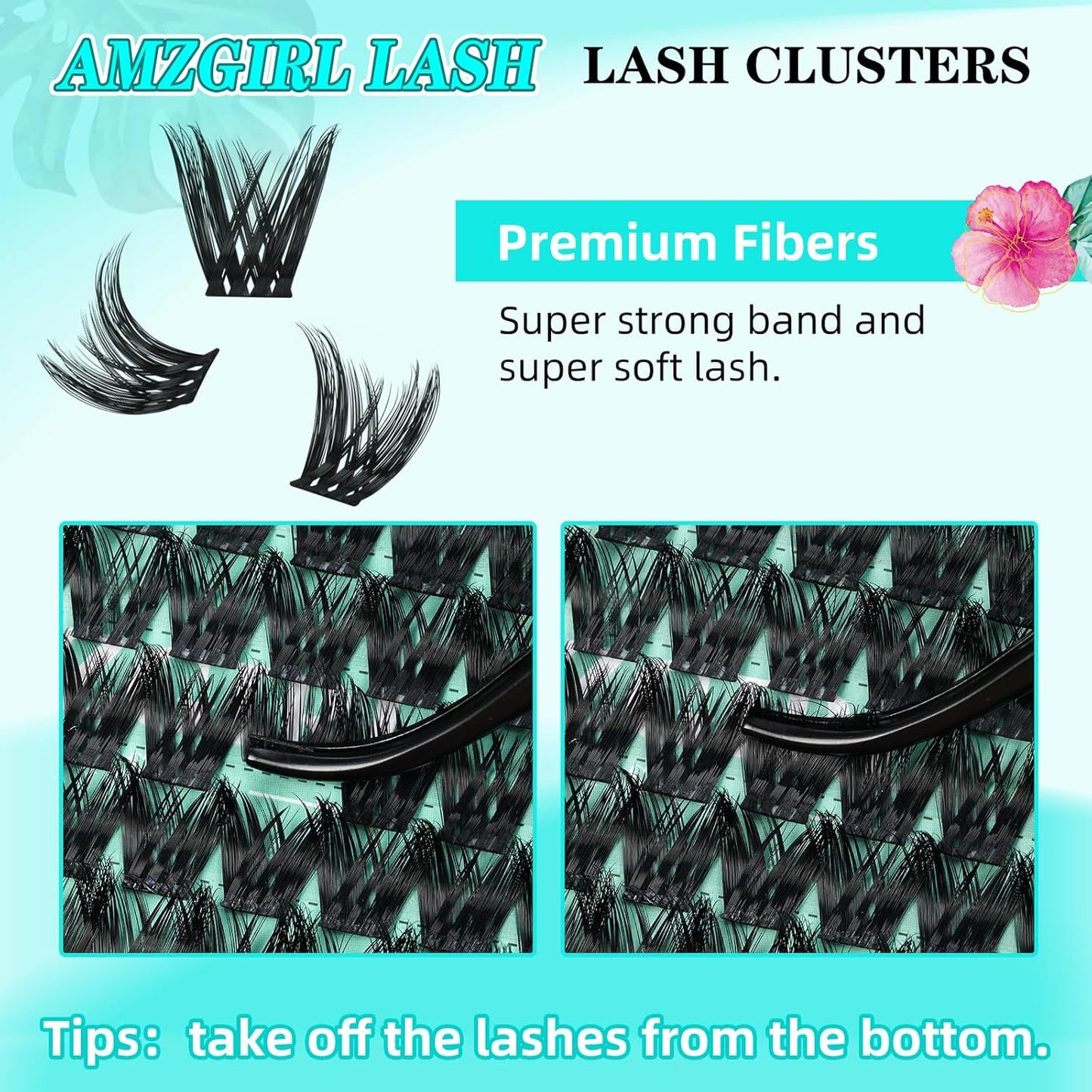 Lash Clusters Wet Look 168Pcs Eyelash Cluster Ultra-Thin Lash Band Eyelashes Extensions Spiky Anime Wide Span Lashes(Mallow,D-12mm)