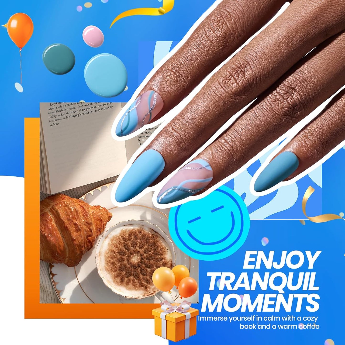 Beetles Gel Nail Polish Kit with U V Light 68 Pcs Emotional Spectrum 35 Colors Gel Polish Nail Kit with Base and Matte&Glossy Top Coat Soak Off All Season DIY Set Manicure Tools Gifts for Women