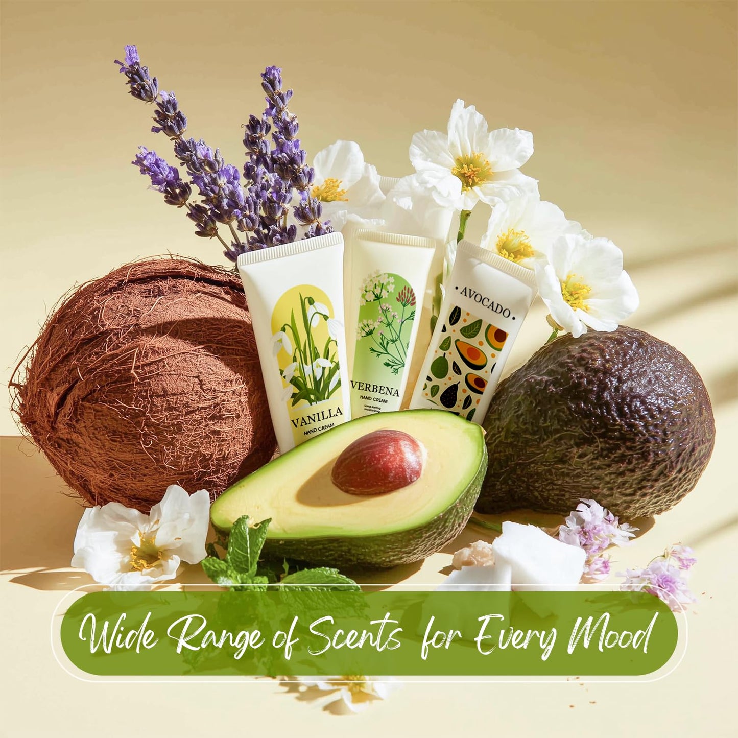 Green Canyon Spa 50 Pack Hand Cream, Mini Lotion Bulk, Travel Size Lotion Bulk, Teacher Gifts, Bridesmaid Gifts and Bachelorette Party Favors.