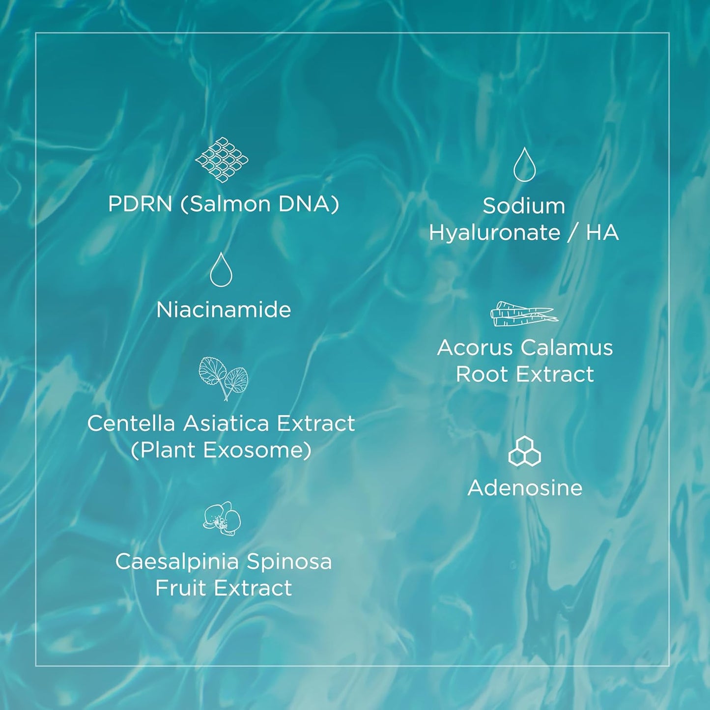 Salmon DNA Glass Skin Serum - Hydrating Korean Skincare Face Serum with PDRN, Niacinamide & Centella Asiatica | Brightening, Dry Skin, Anti-Aging, Dark Spots & Wrinkles | 30ml