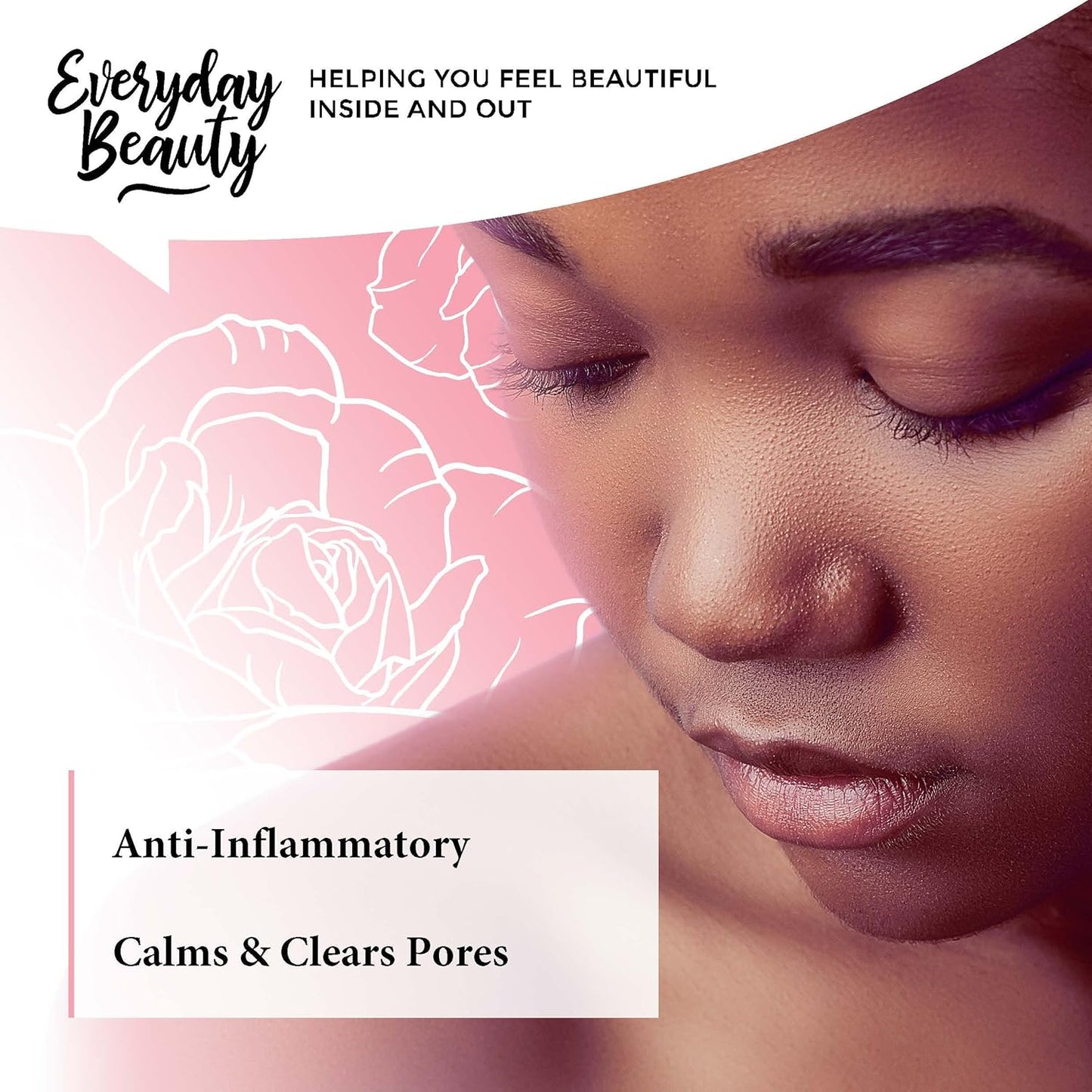 Rose Water Facial Toner - Alcohol-Free Vegan All Natural Refreshing Spray Mist for Face and Hair - Uplifts, Calming & Soothing for All Skin Types 4oz with Fine Mist Cap