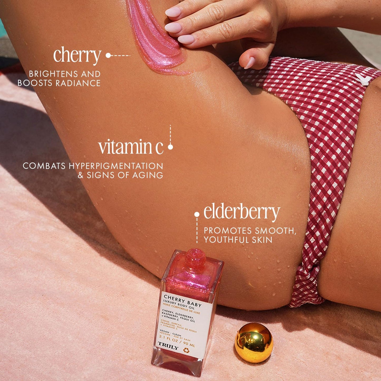 Truly Cherry Baby Luxury Body Oil