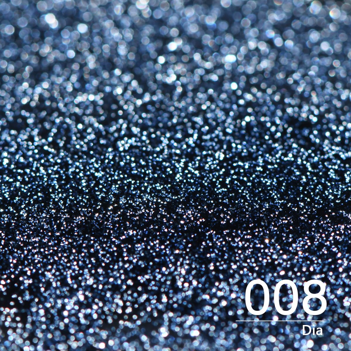 Reflective Glitter Gel Nail Polish, HEMA HPMA TPO Free, Black Flash Diamond Shimmer, Need UV Lamp Long Lasting Salon Perfect Gel Nail 15ML for Women (Dia-008)