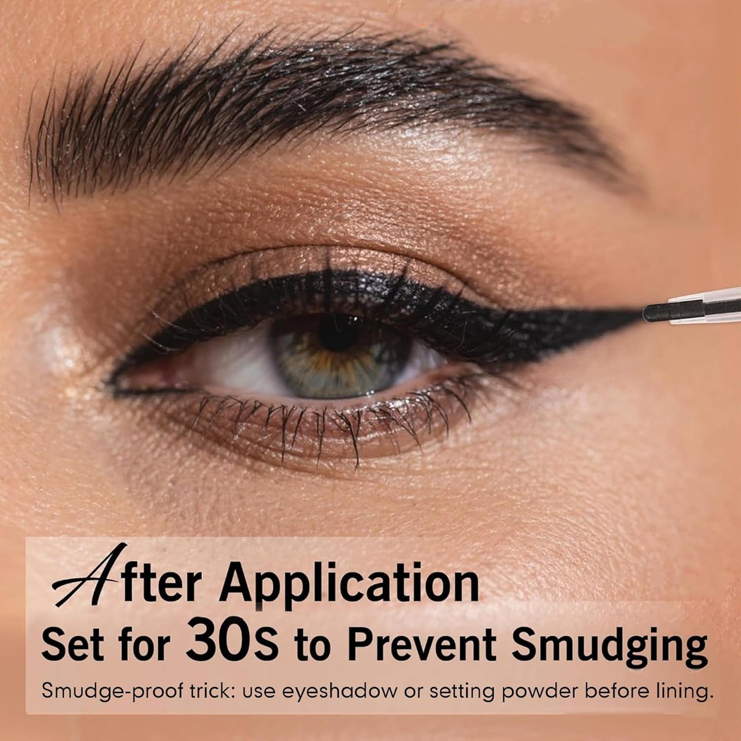 BEPHOLAN Black Eyeliner Pencils,Waterproof Gel Eyeliner Pencil Black Waterline Eye Liner Pen for Women Waterproof Smudge Proof Long-lasting (BLACK)