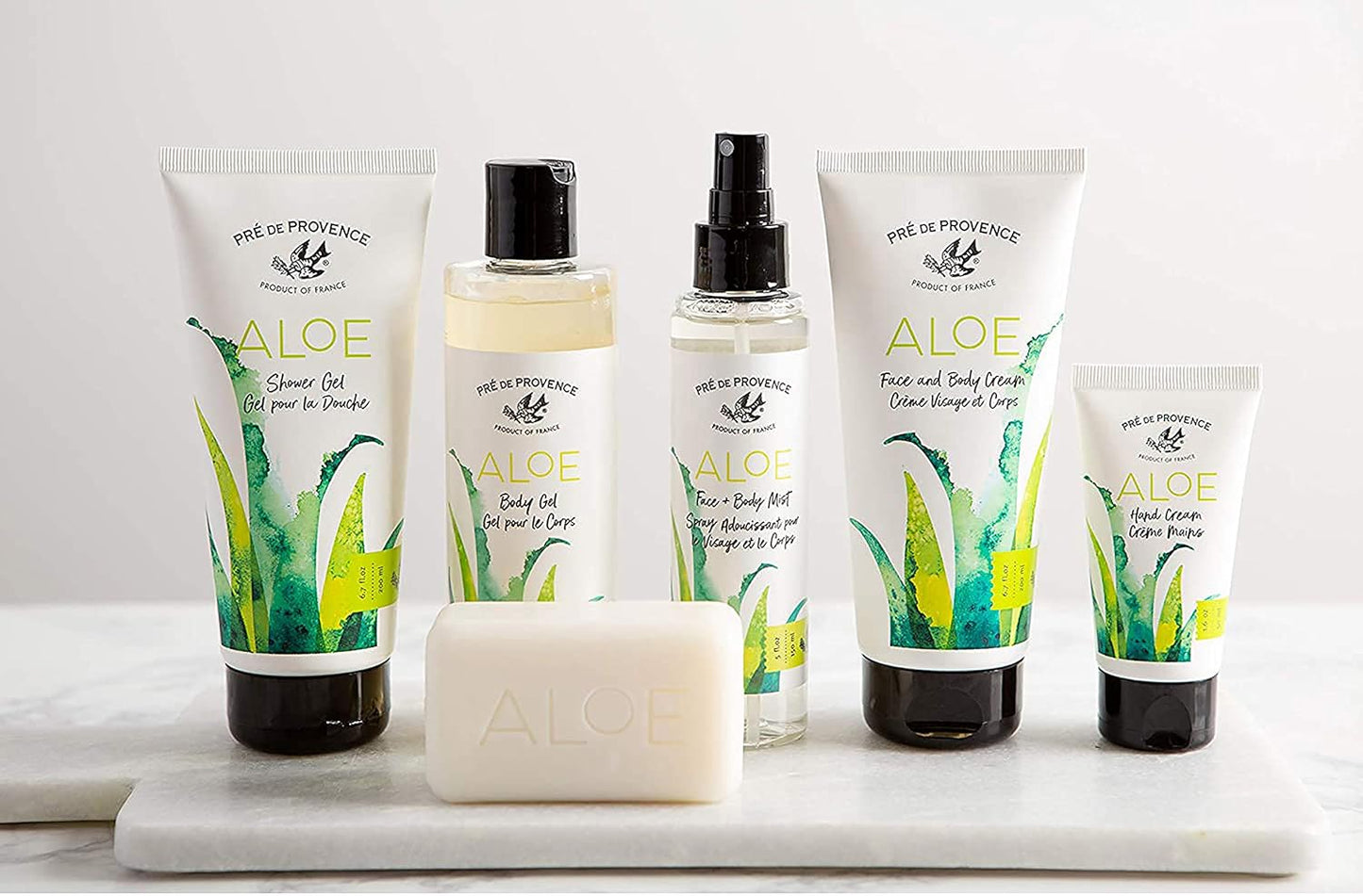 Organic Aloe Collection Hydrating Face and Body Spray (5oz), Fresh Cucumber Scent