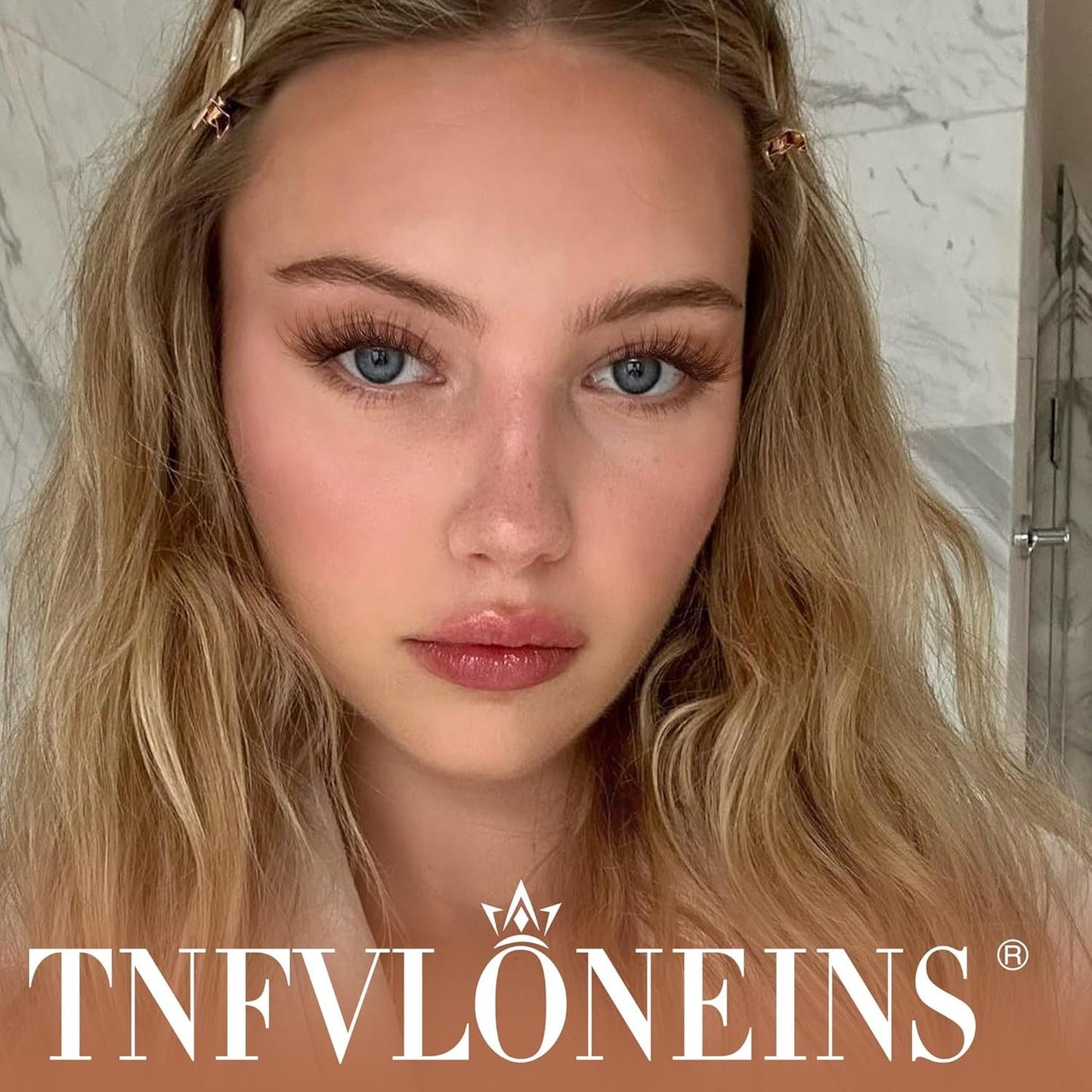 Brown Lash Clusters Kit Natural Eyelash Clusters Fluffy Lash Extension Kit Wispy Eyelash Extension Kit Matte Brown Cluster Eyelash Extensions 8-16mm Individual Lashes Clusters by TNFVLONEINS