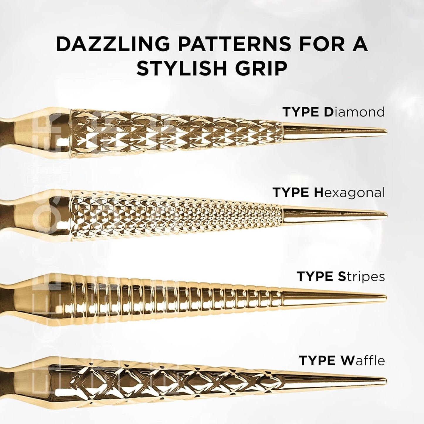 STYLE FACTOR EDGE BOOSTER® Hammer Brush Rat Tail– Double-Sided Edge Control Brush & Comb with Boar Bristles – For Edges, Slick Backs, Baby Hair Styling, and Taming Flyaways- Travel Size