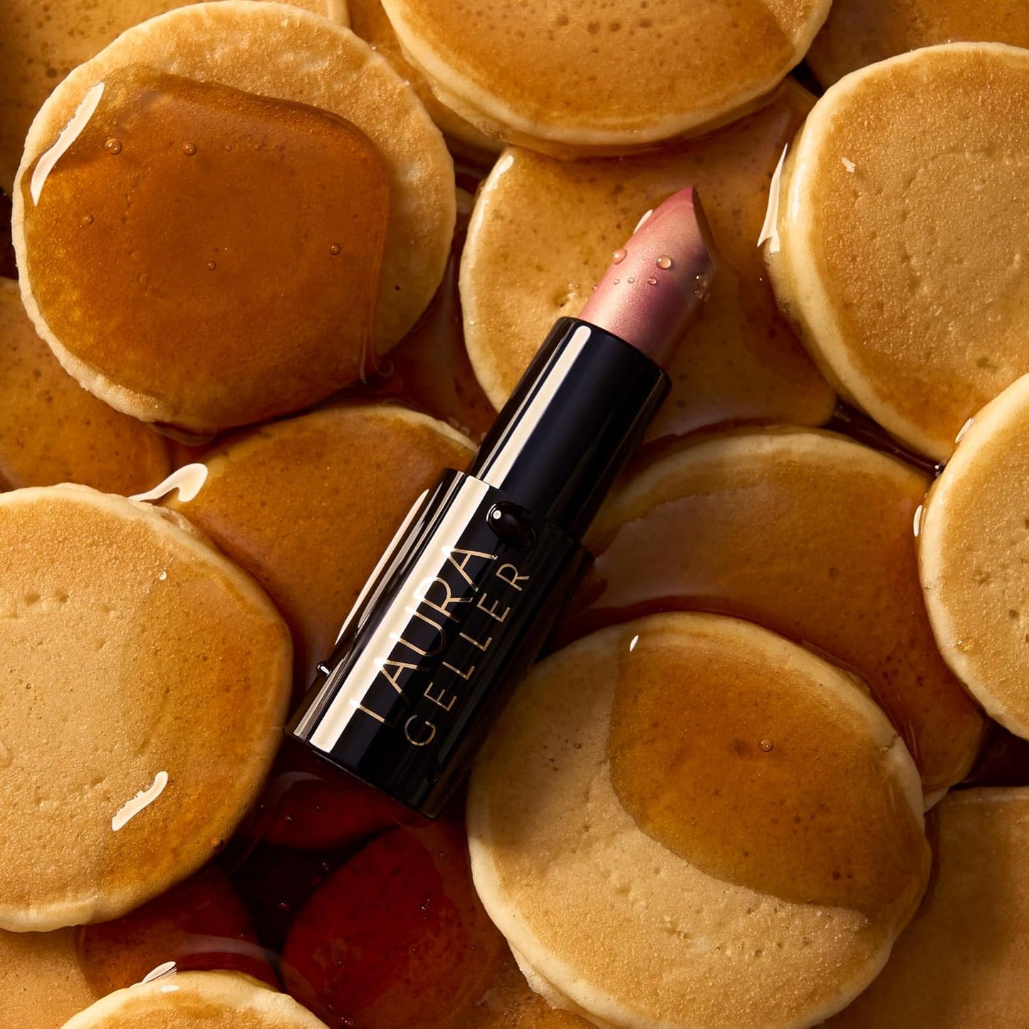 LAURA GELLER NEW YORK Italian Marble Sheer Lipstick - Sugared Maple - Hydrating & Lightweight - Vitamin E & Caster Seed Oil - Cream Finish