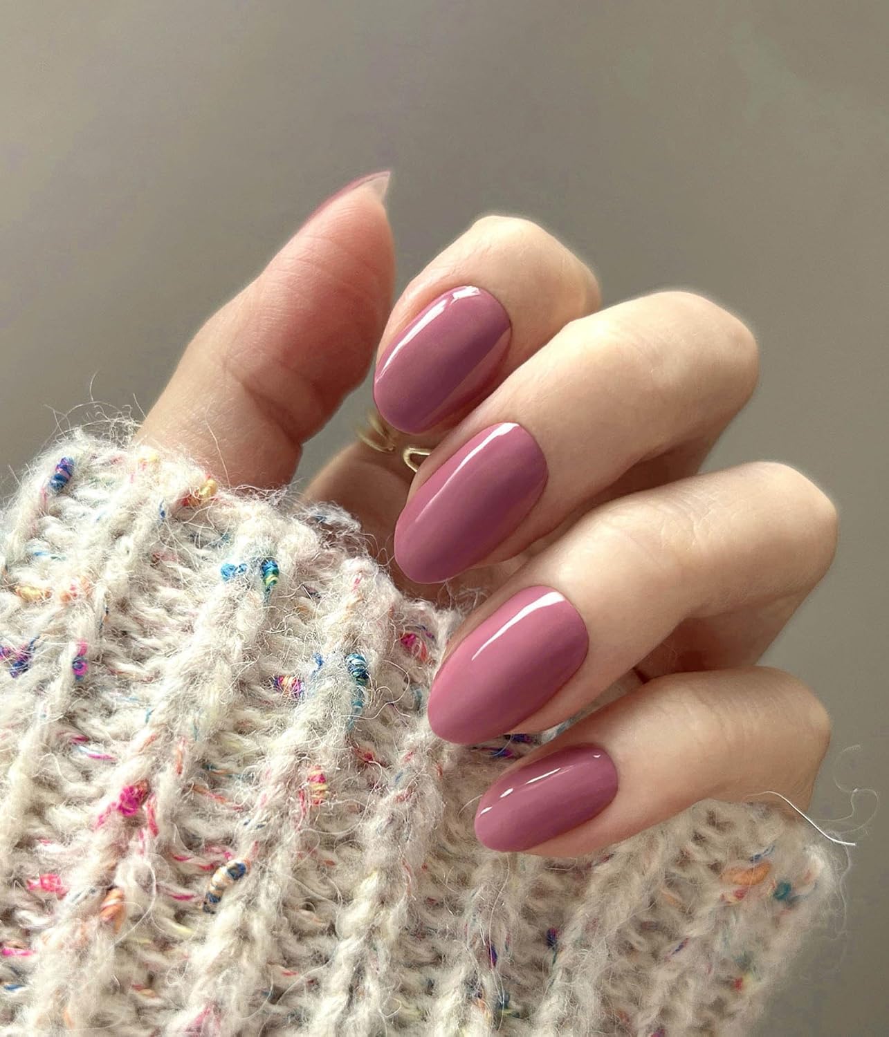 Nail Polish Strips - 22 Pcs Salon Quality Gel Nail Stickers - Long Lasting Wraps (Drama Queen Jam Pink)