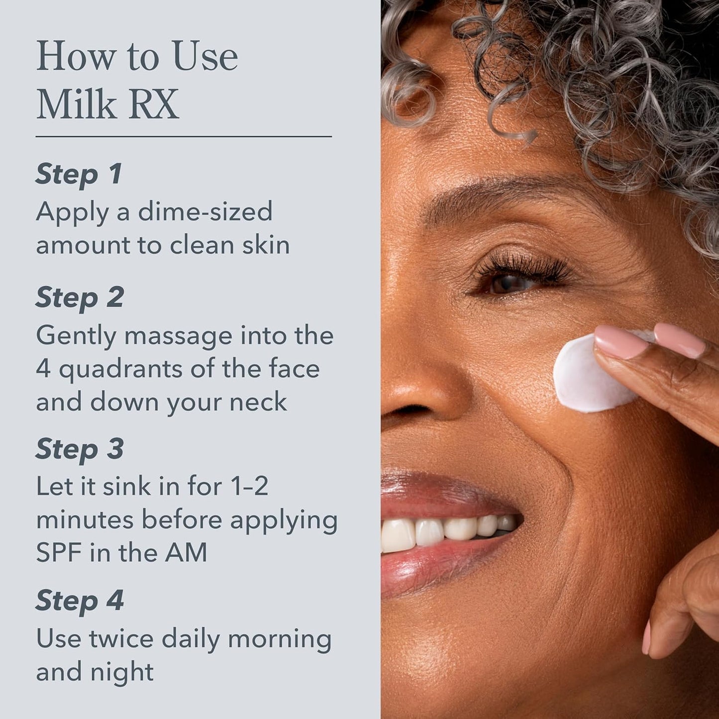 Beekman 1802 Milk RX Advanced Better Aging Face Cream - Mini - Goat Milk Protein Exosomes & Polypeptide Facial Moisturizer - Doctor Formulated for Collagen Boosting & Firming - Fragrance Free