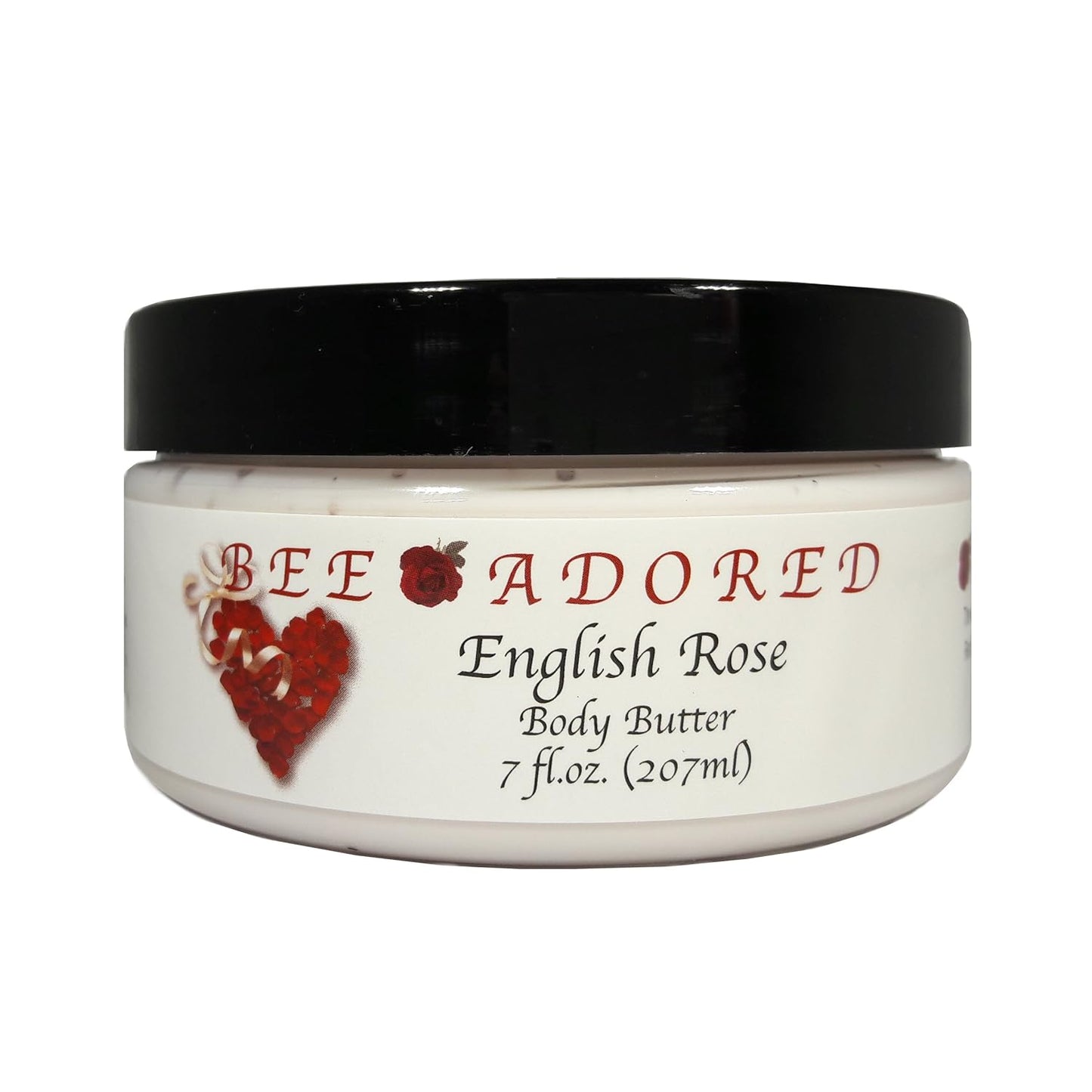 Body Butter, English Rose, 8 Fluid Ounce