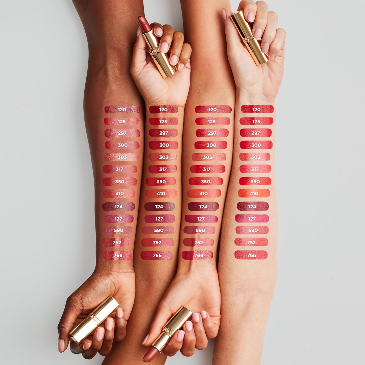 L'Oreal Paris Makeup Colour Riche Original Creamy, Hydrating Satin Lipstick, 766 Plum Explosion, 1 Count