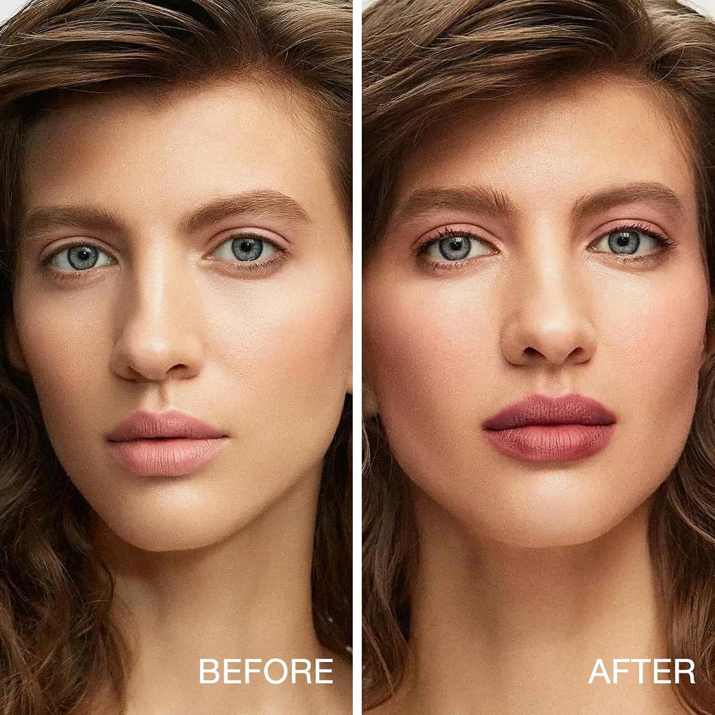 Boobeen Soft Matte Bronzer - Contour Palette for Face, Bronzing & Blush Powder, Long-lasting Buildable Bronzed Shimmer